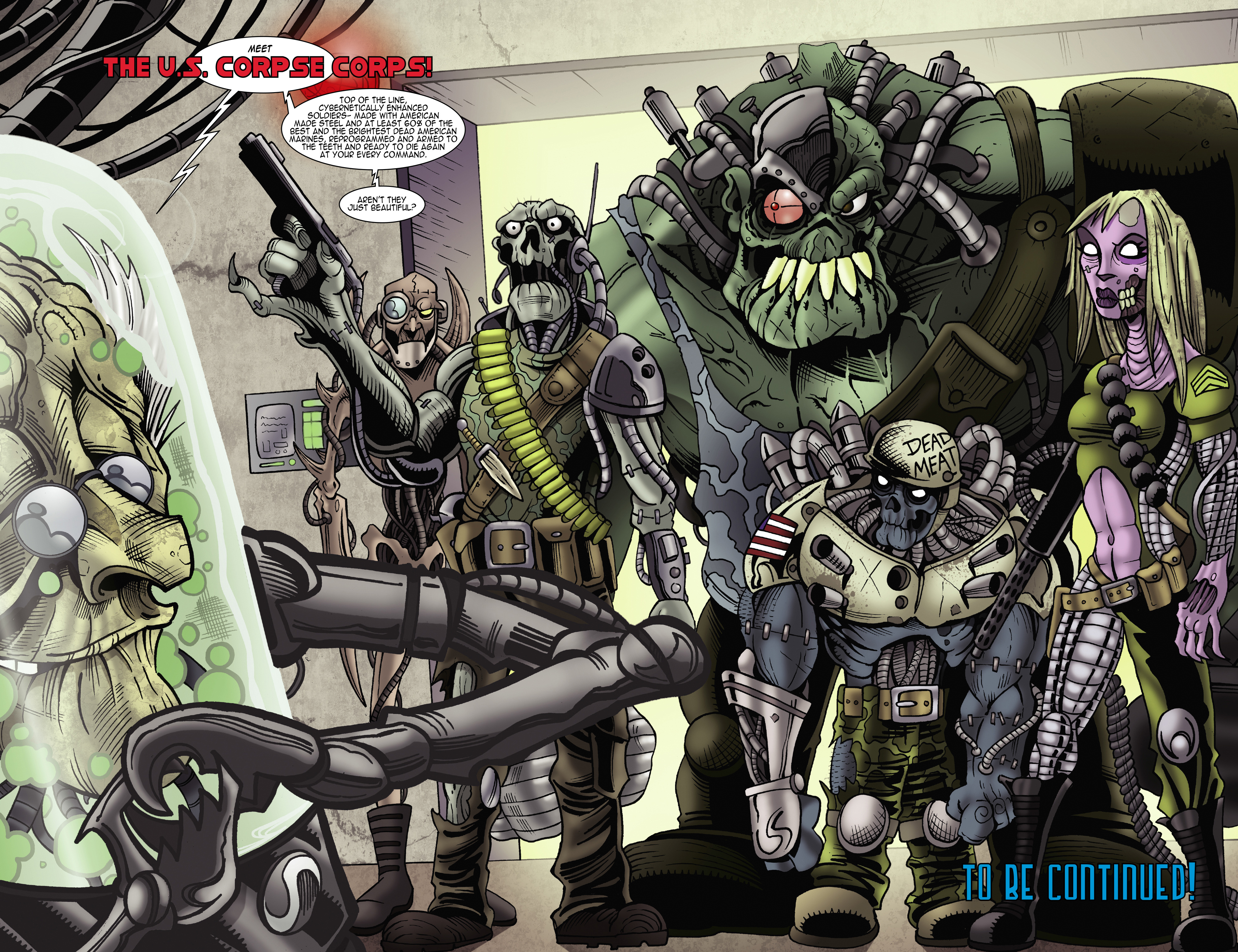 Read online The Living Corpse: Exhumed comic -  Issue #3 - 22