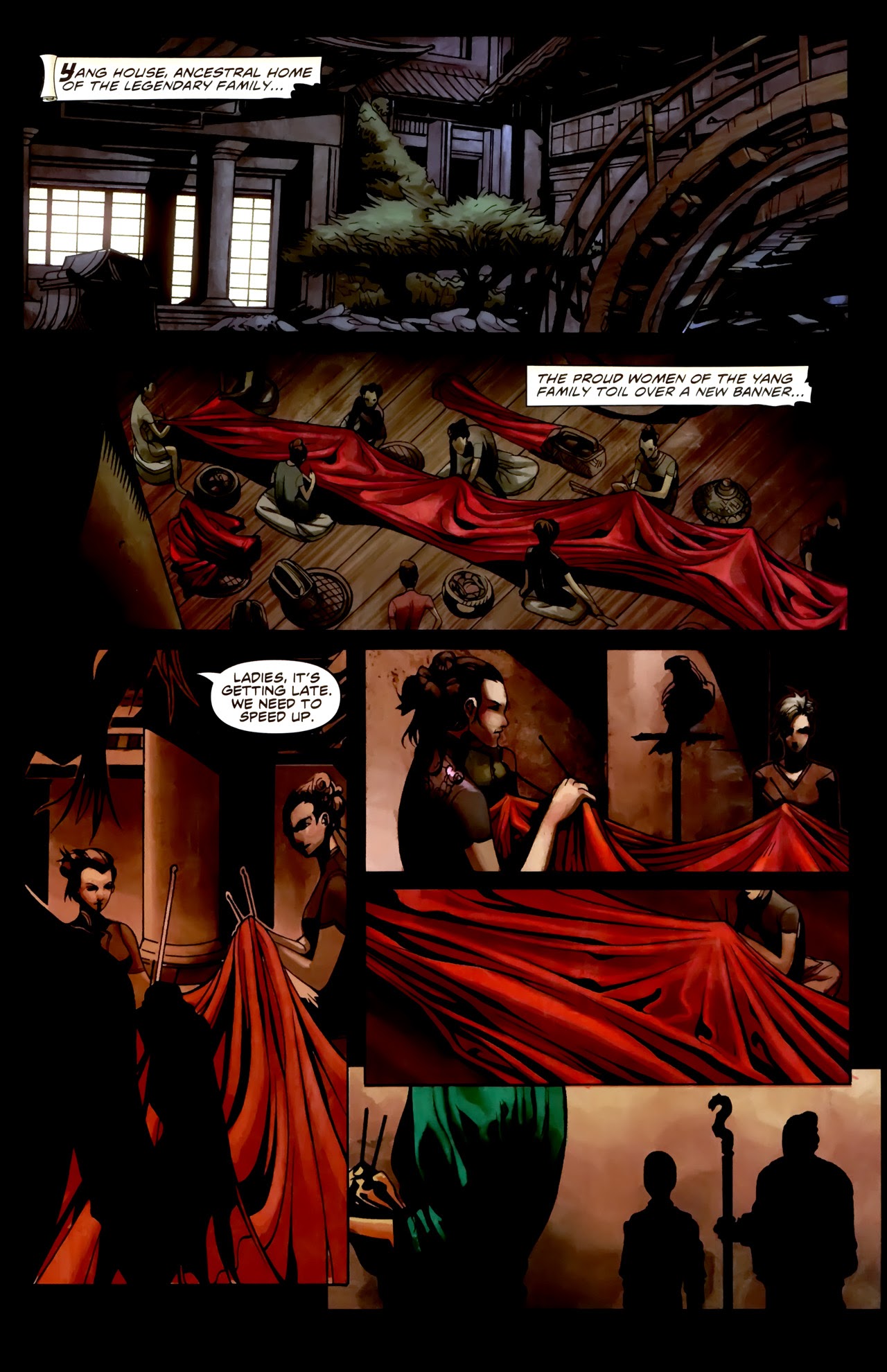 Read online Widow Warriors comic -  Issue #1 - 6