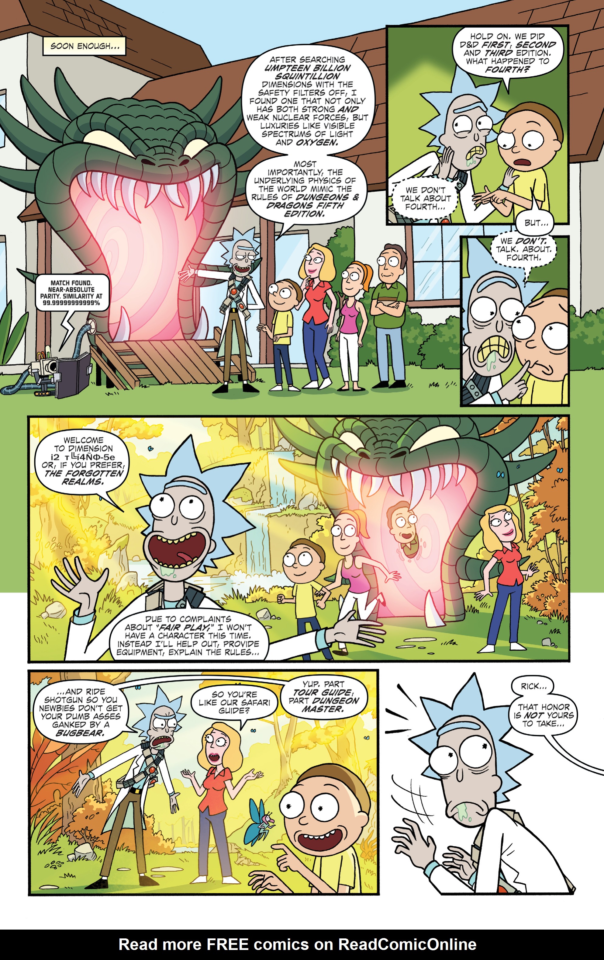 Read online Rick and Morty vs Dungeons & Dragons comic -  Issue # _TPB - 60