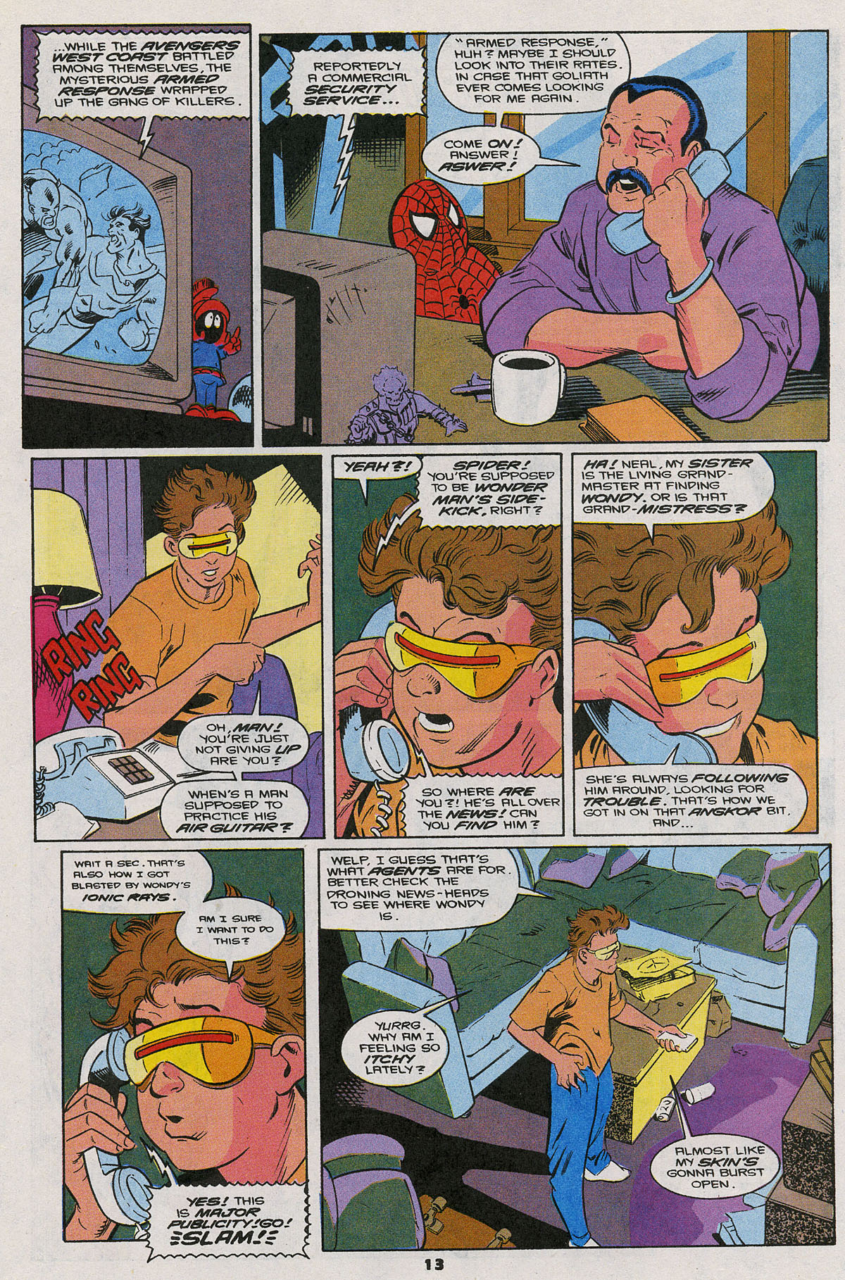 Read online Wonder Man (1991) comic -  Issue #17 - 9