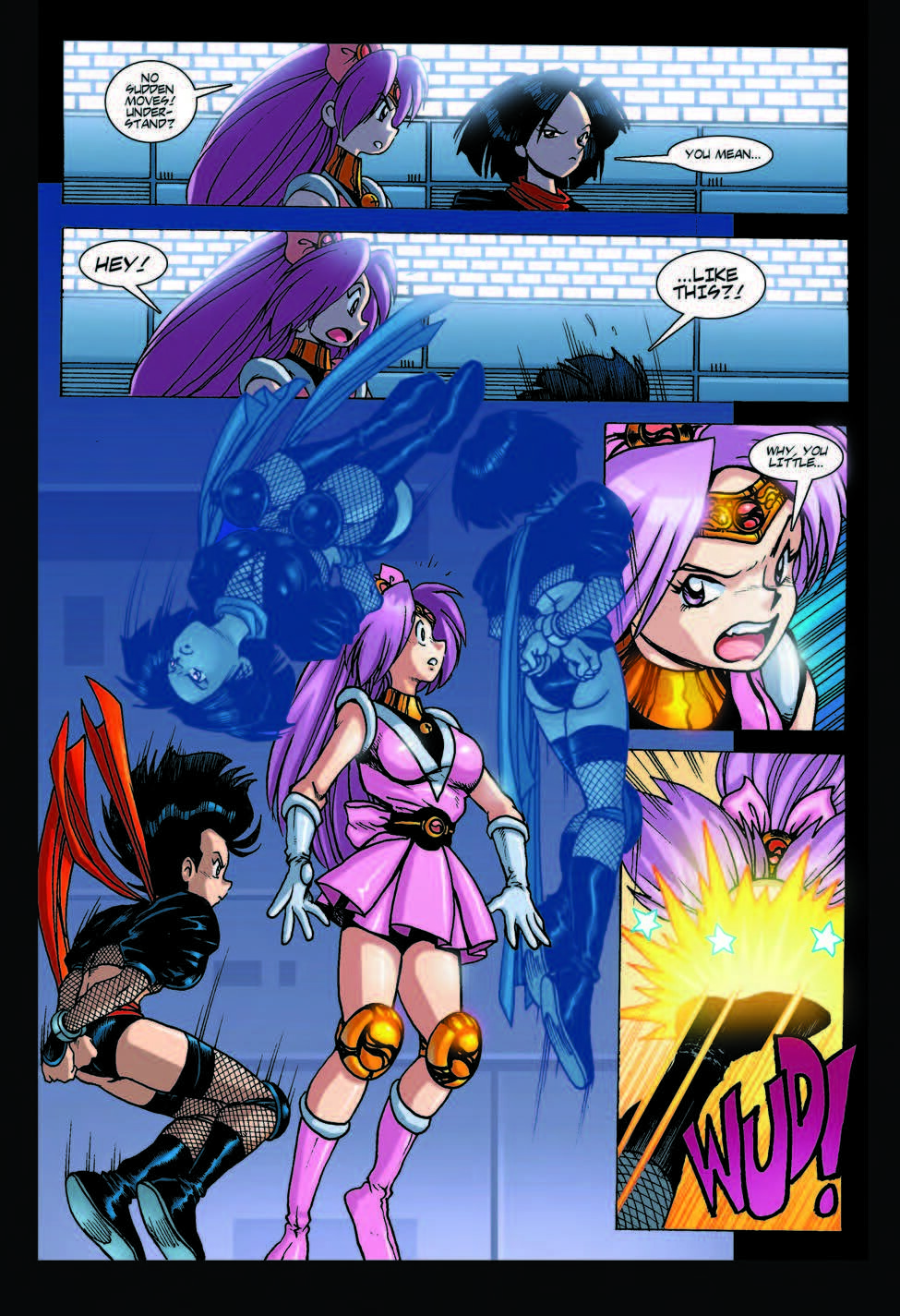 Read online Ninja High School Version 2 comic -  Issue #6 - 7