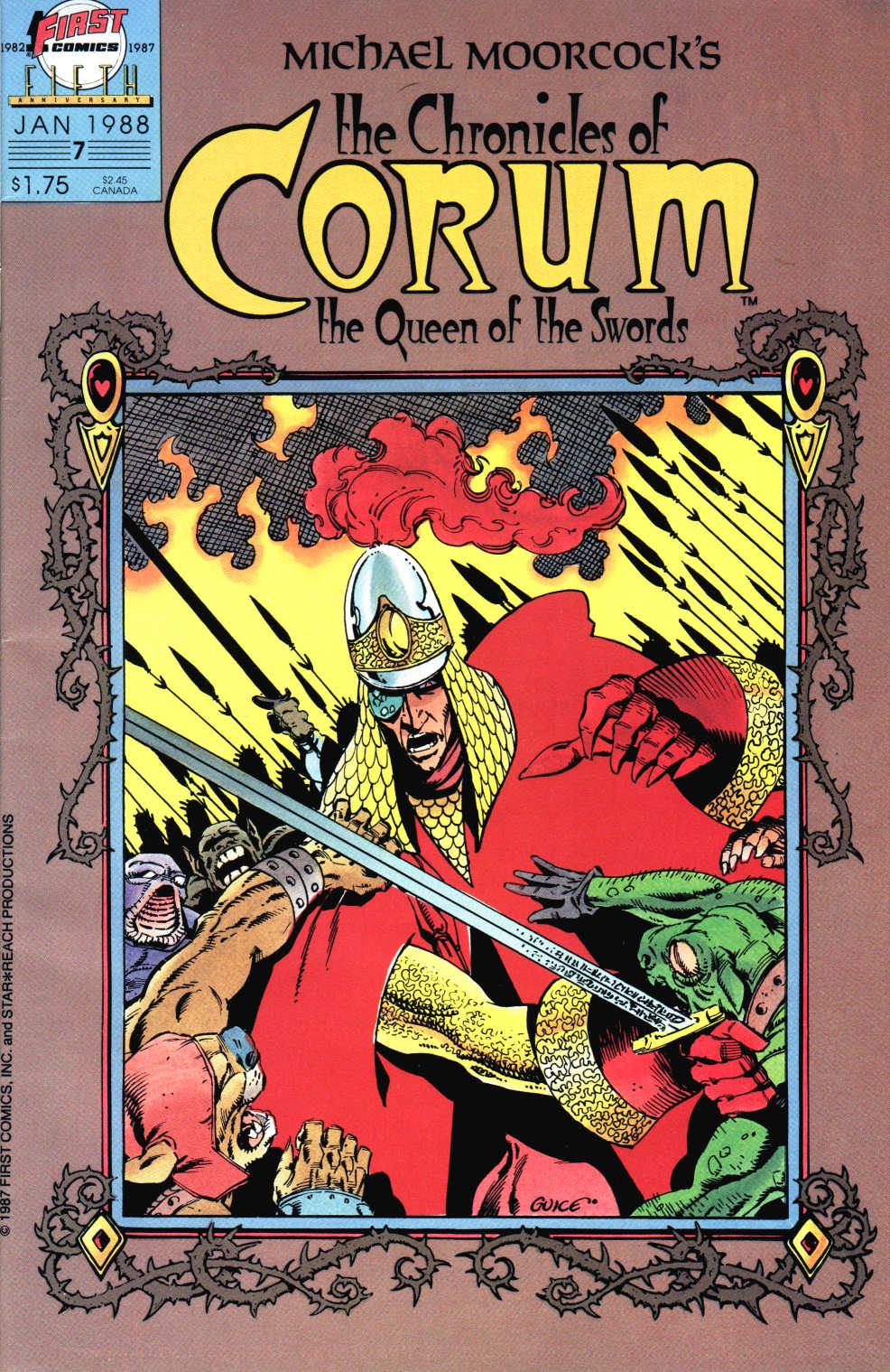 Read online The Chronicles of Corum comic -  Issue #7 - 1