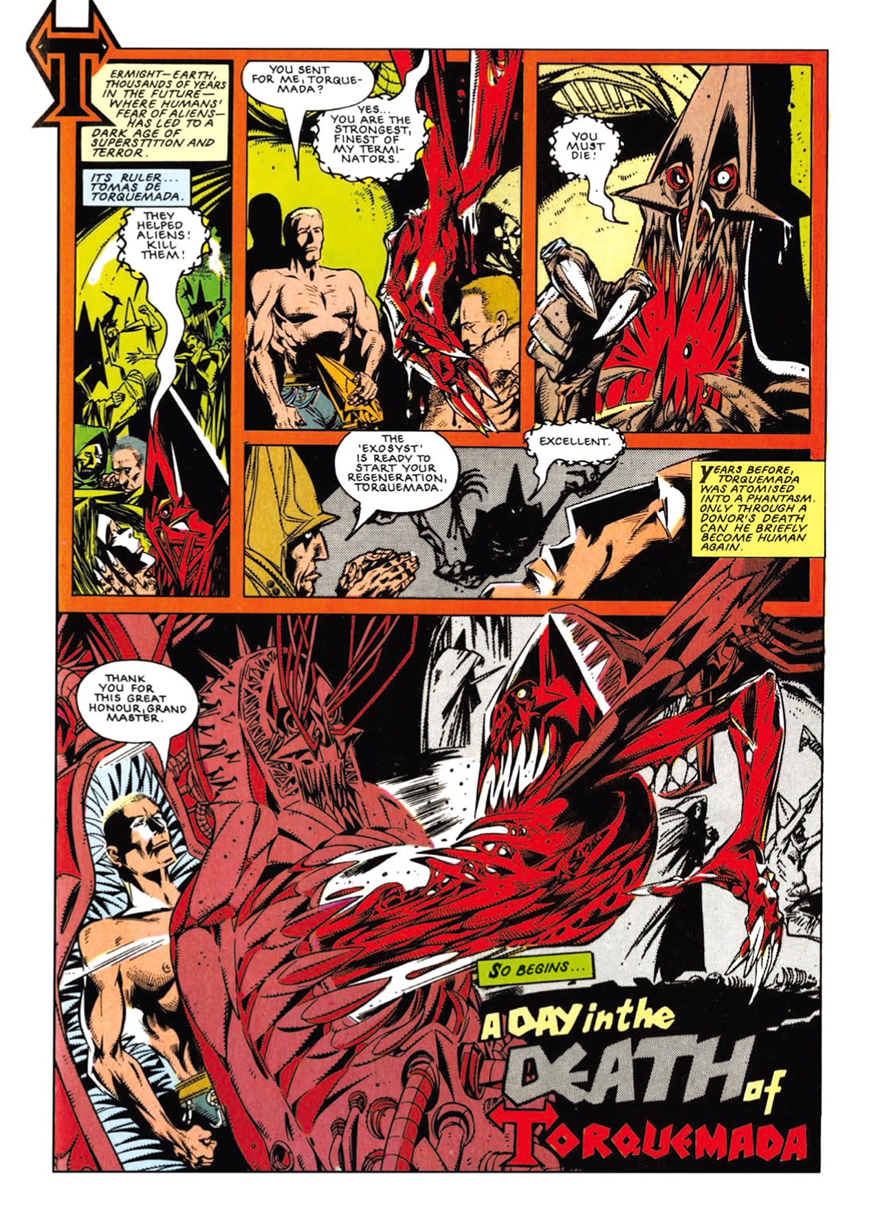 Read online Nemesis The Warlock comic -  Issue # TPB Deviant Edition - 96