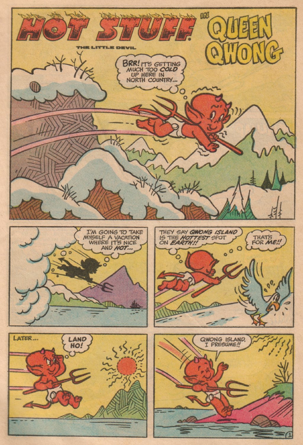Read online Hot Stuff, the Little Devil comic -  Issue #80 - 5
