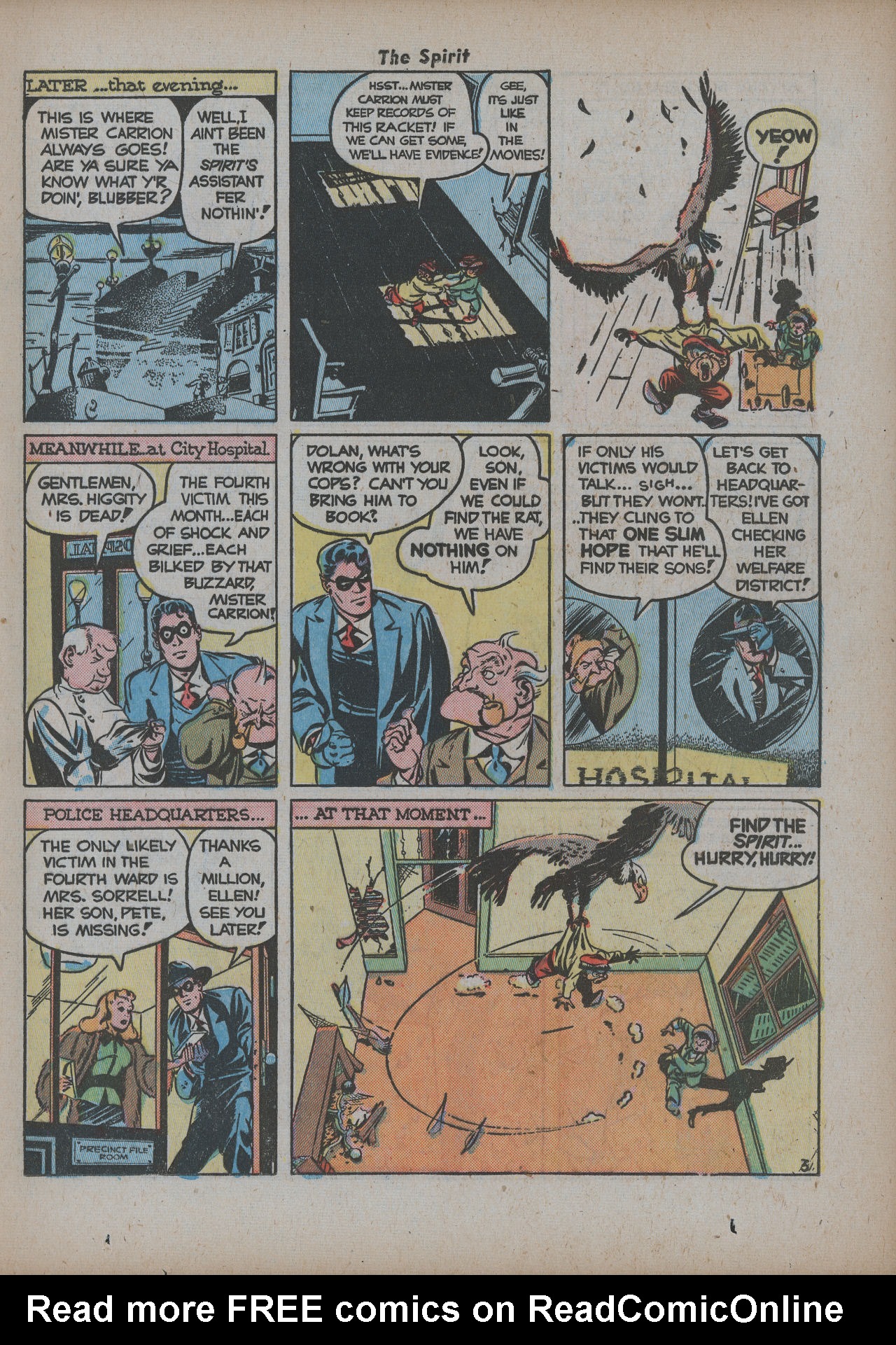 Read online The Spirit (1944) comic -  Issue #19 - 13