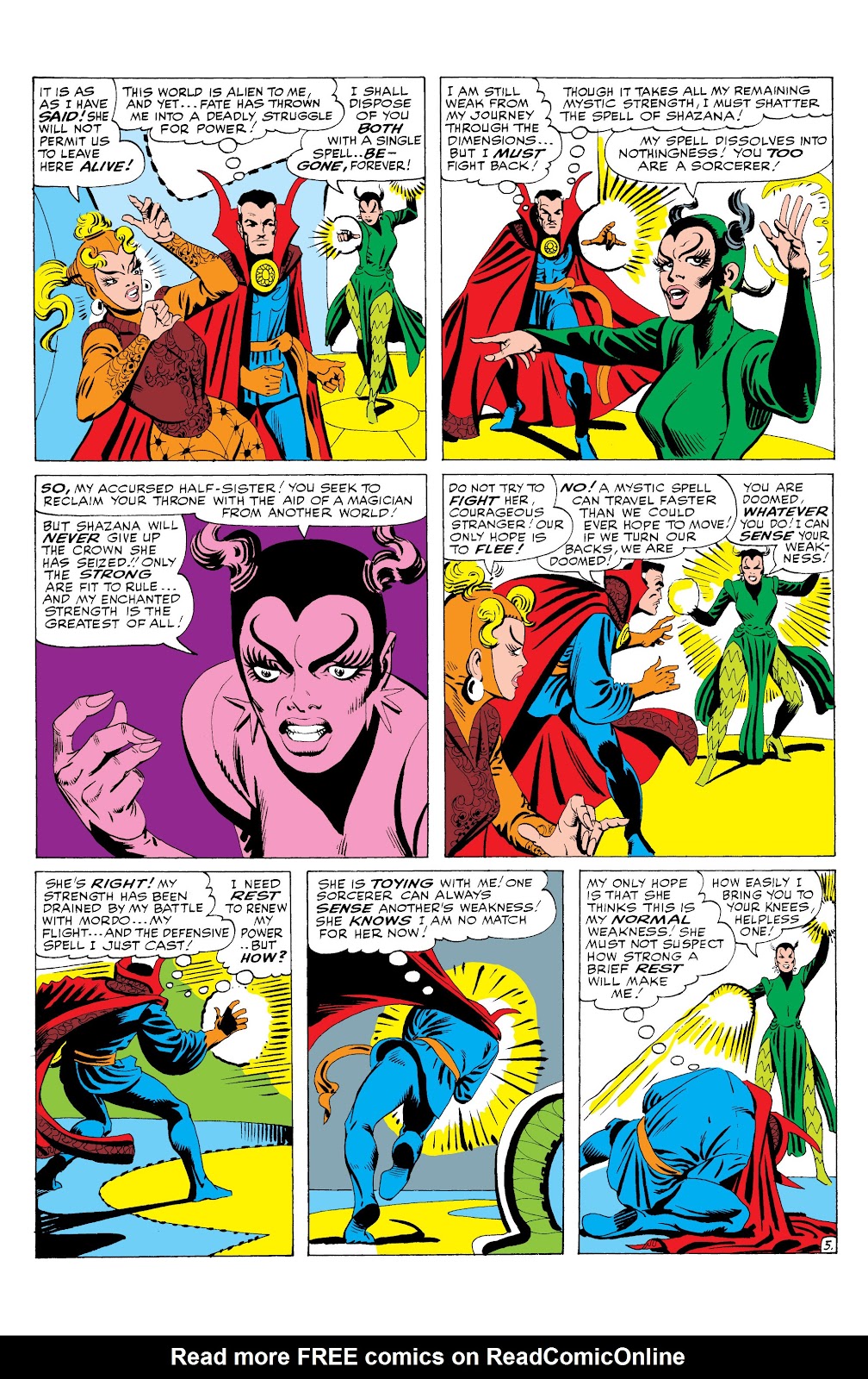 Marvel Masterworks: Doctor Strange issue TPB 1 - Page 213