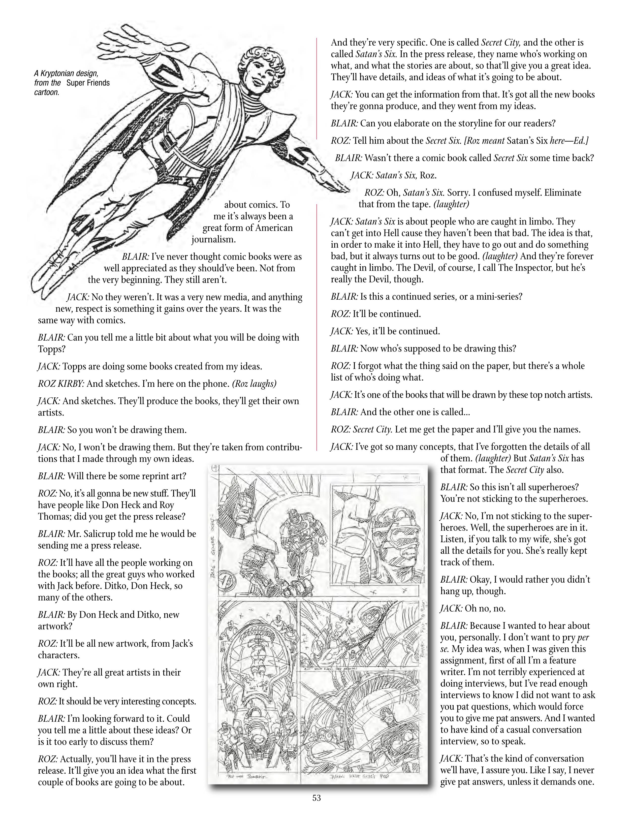 Read online The Jack Kirby Collector comic -  Issue #69 - 55
