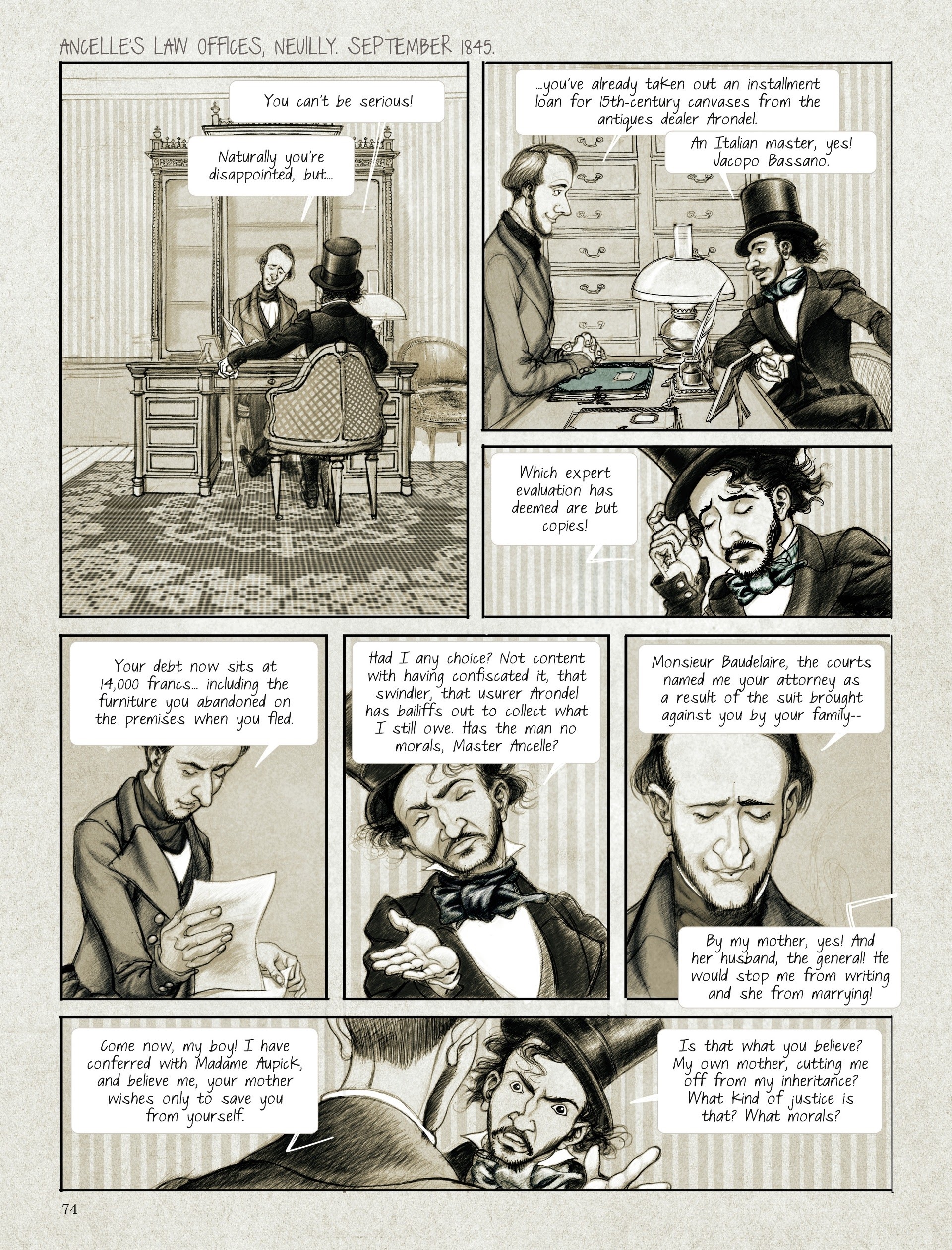 Read online Mademoiselle Baudelaire comic -  Issue # TPB (Part 1) - 73