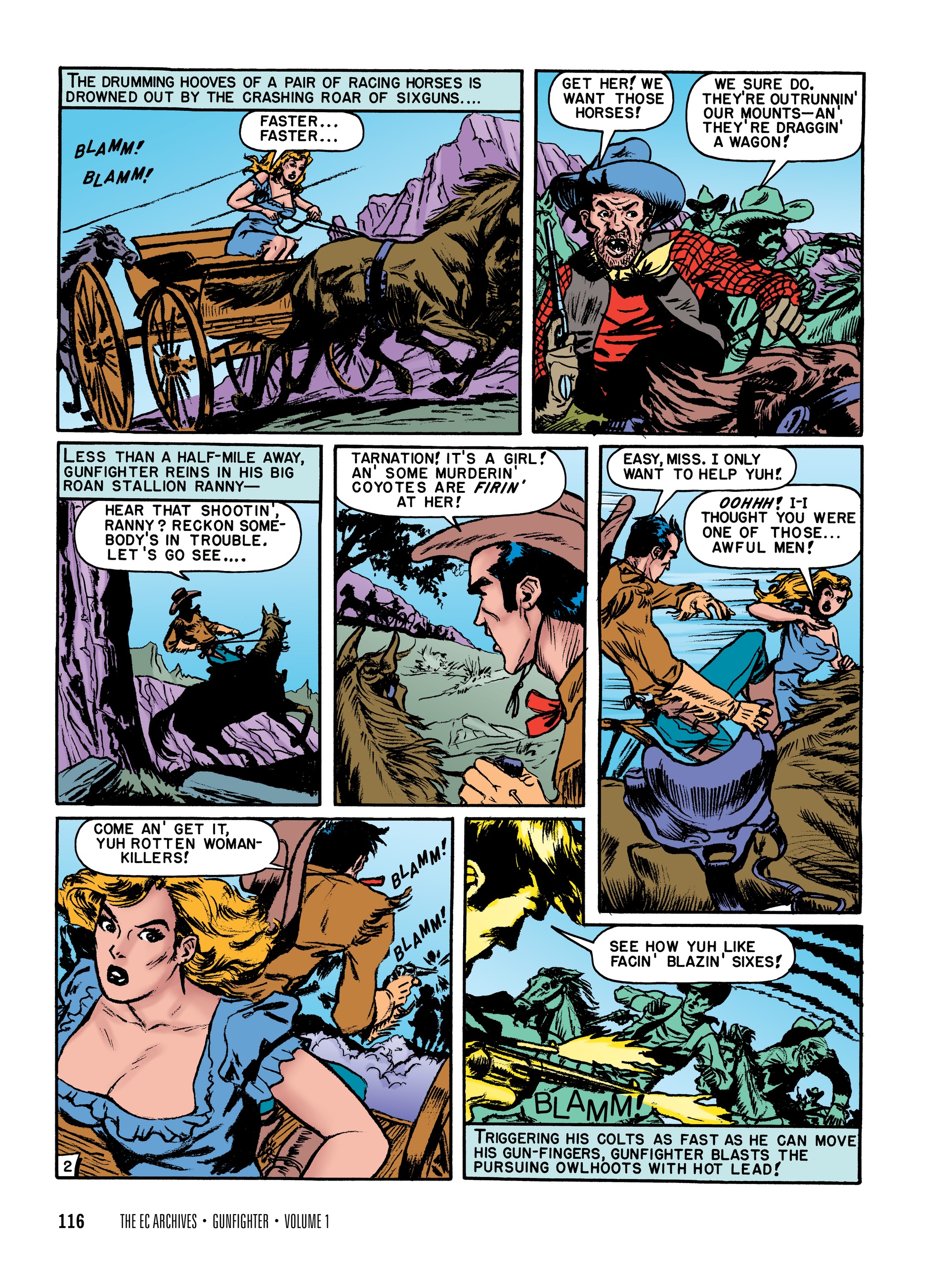 Read online The EC Archives: Gunfighter comic -  Issue # TPB (Part 2) - 19