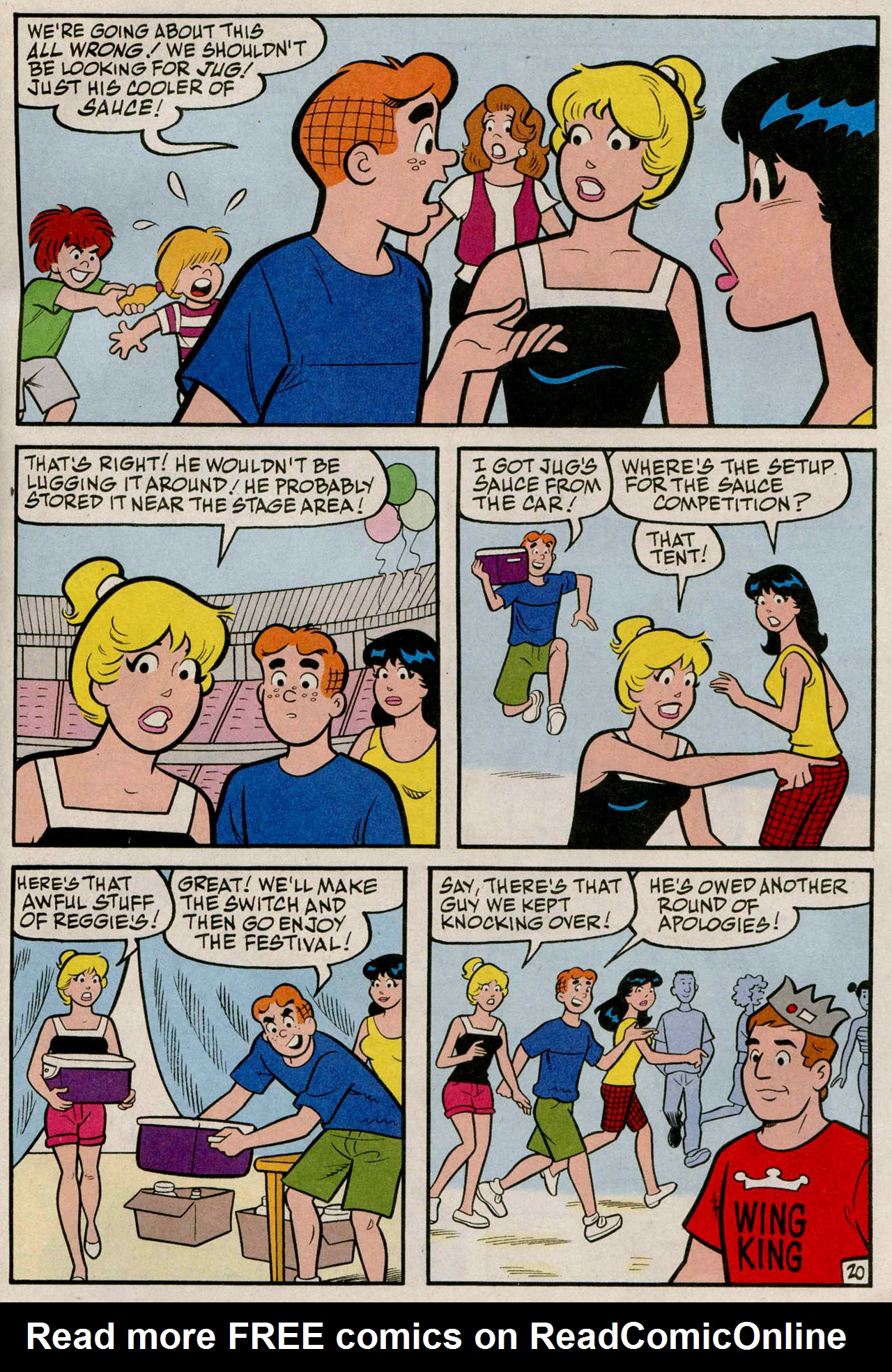 Read online Archie's Pal Jughead Comics comic -  Issue #190 - 21