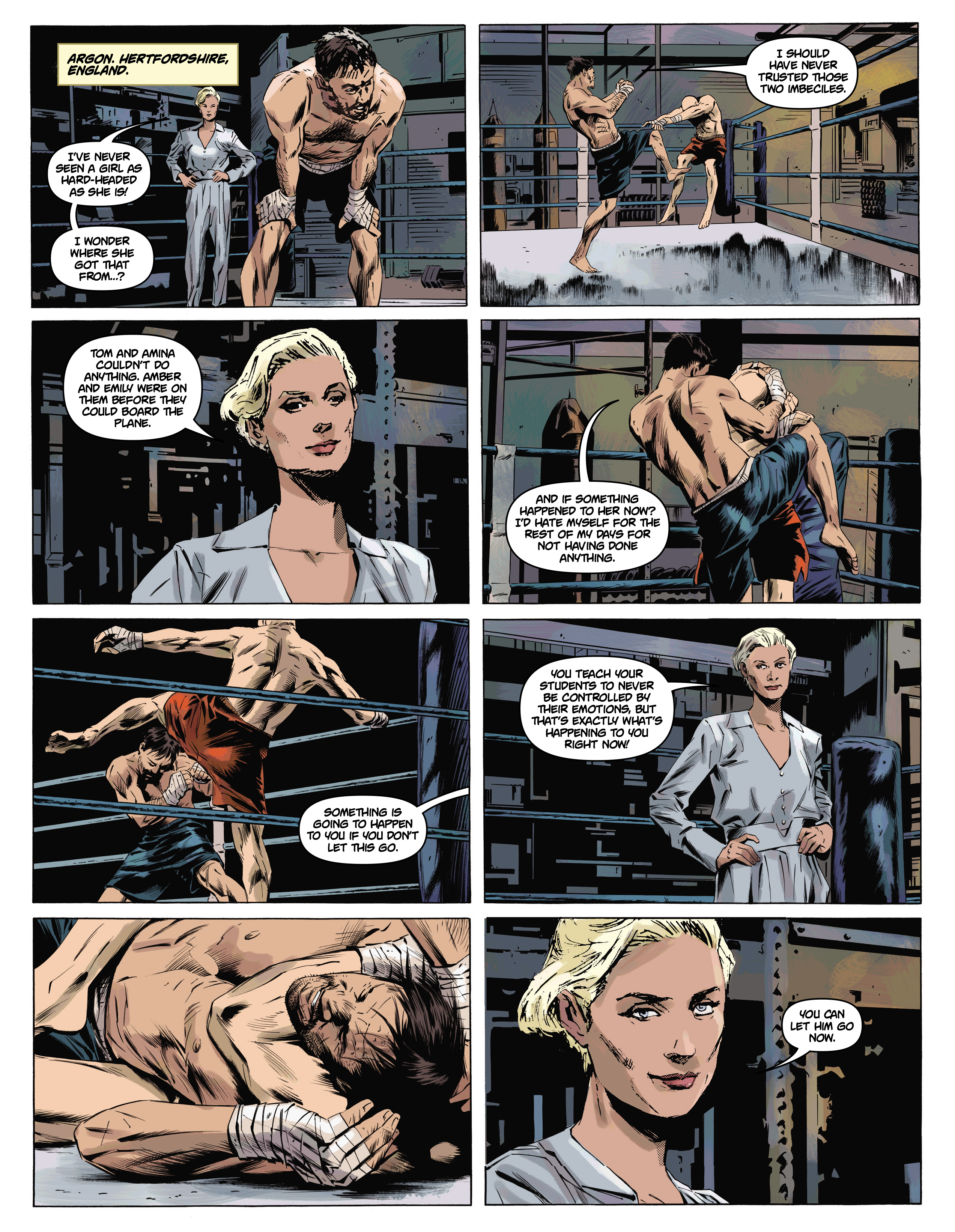 Read online Amber Blake: Operation Dragonfly comic -  Issue # Full - 31