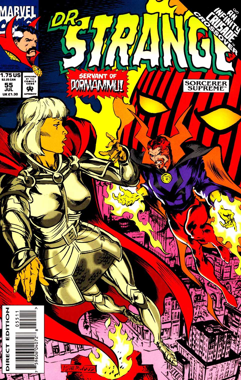 Read online Doctor Strange: Sorcerer Supreme comic -  Issue #55 - 1