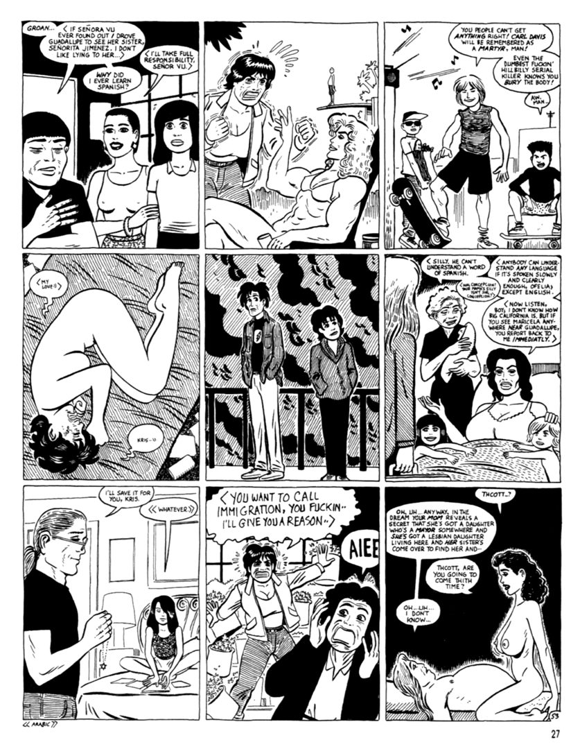 Read online Love and Rockets (1982) comic -  Issue #39 - 29