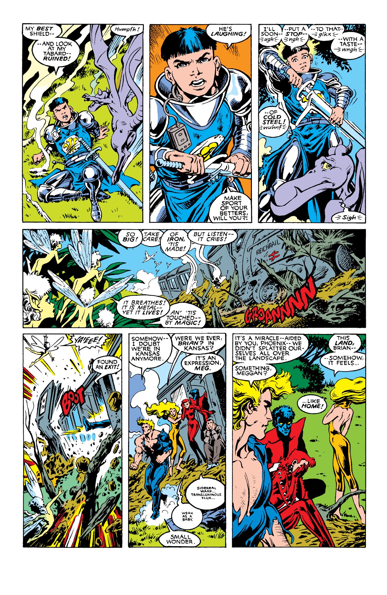 Read online Excalibur Epic Collection comic -  Issue # TPB 2 (Part 1) - 9