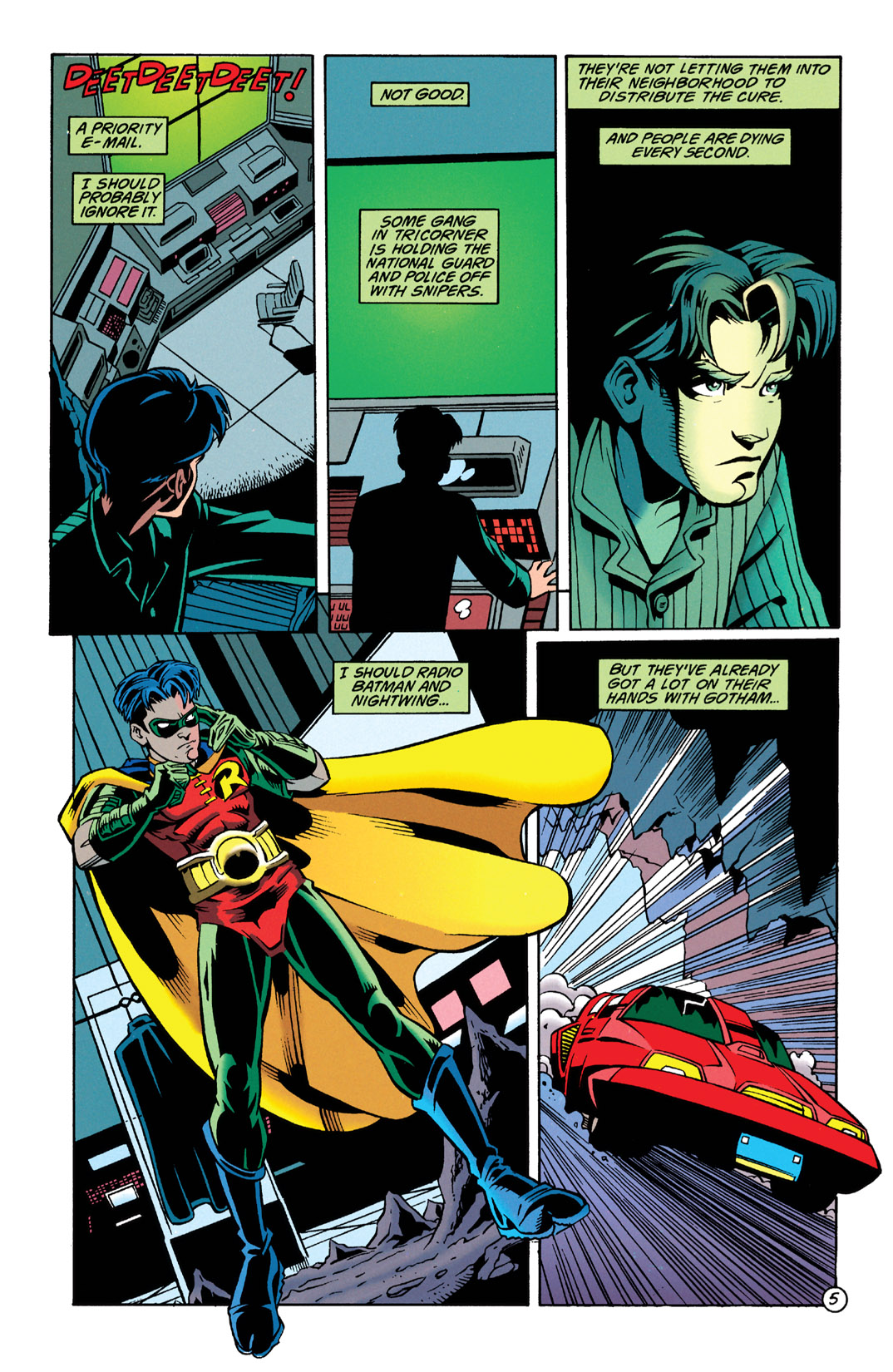 Read online Robin (1993) comic -  Issue #28 - 6
