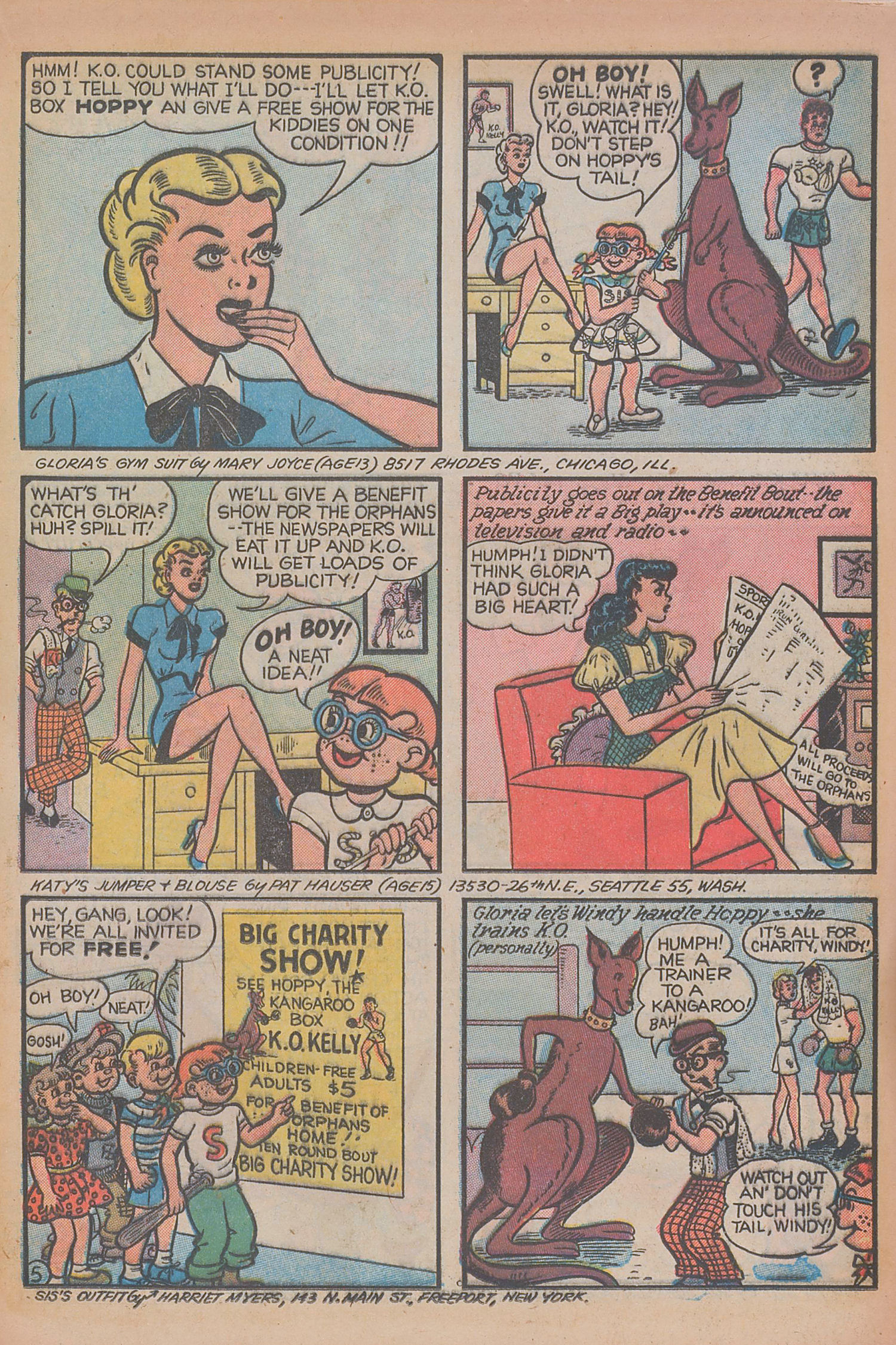 Read online Katy Keene (1949) comic -  Issue #9 - 21