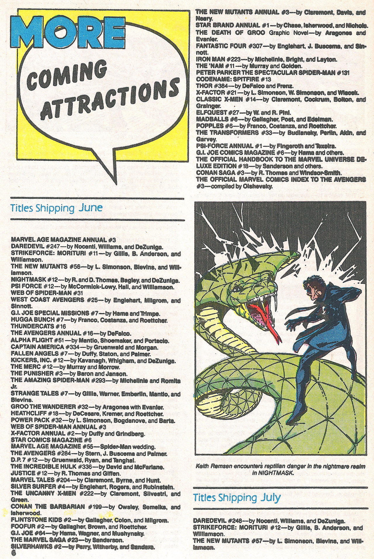 Read online Marvel Age comic -  Issue #53 - 8