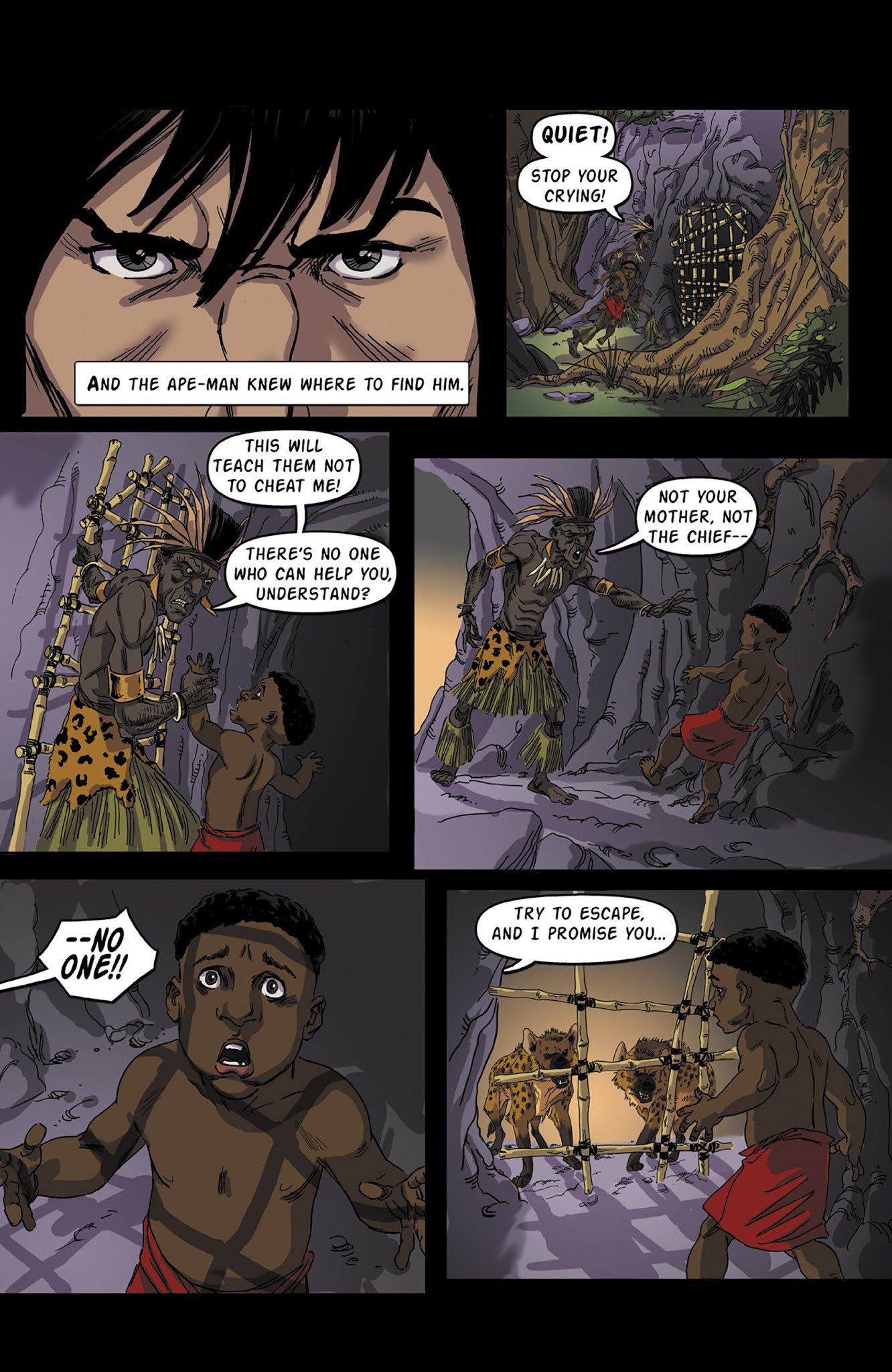Read online Edgar Rice Burroughs' Jungle Tales of Tarzan comic -  Issue # TPB (Part 1) - 70