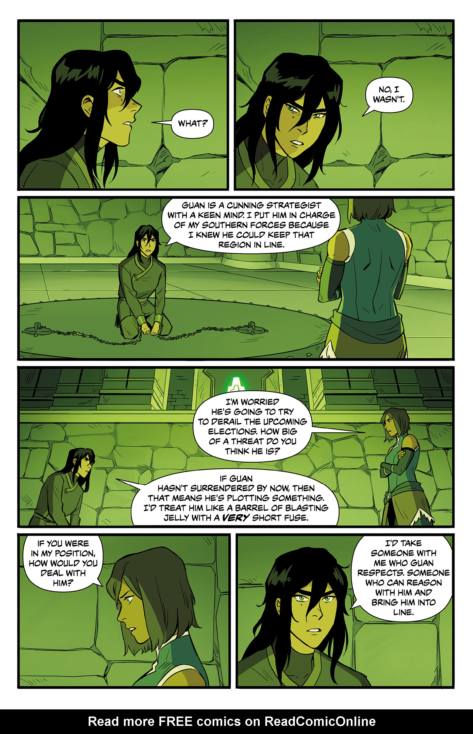 Read online The Legend of Korra: Ruins of the Empire Omnibus comic -  Issue # TPB (Part 1) - 37