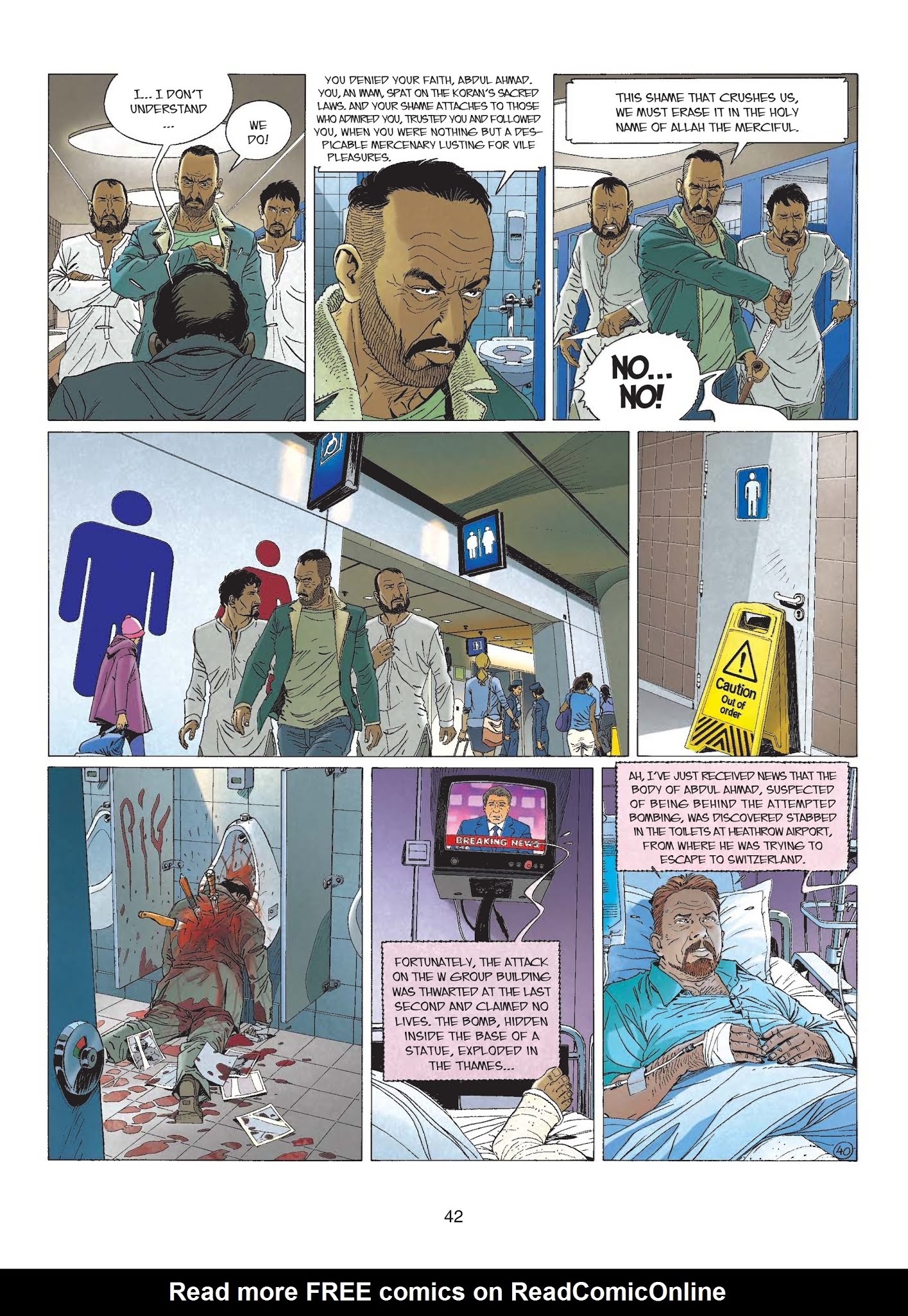 Read online Largo Winch comic -  Issue # TPB 16 - 44