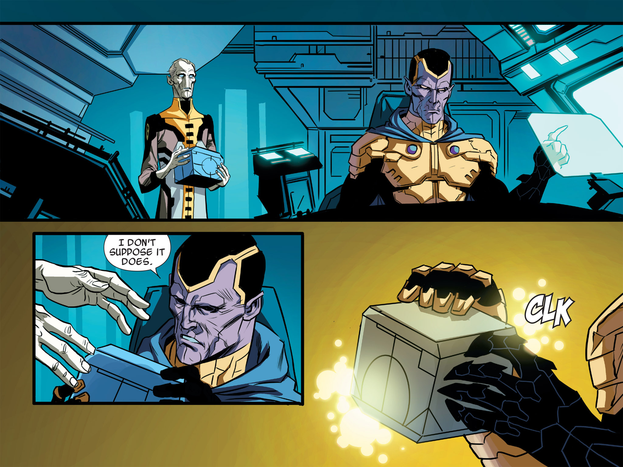 Read online Thanos: A God Up There Listening comic -  Issue # TPB - 350