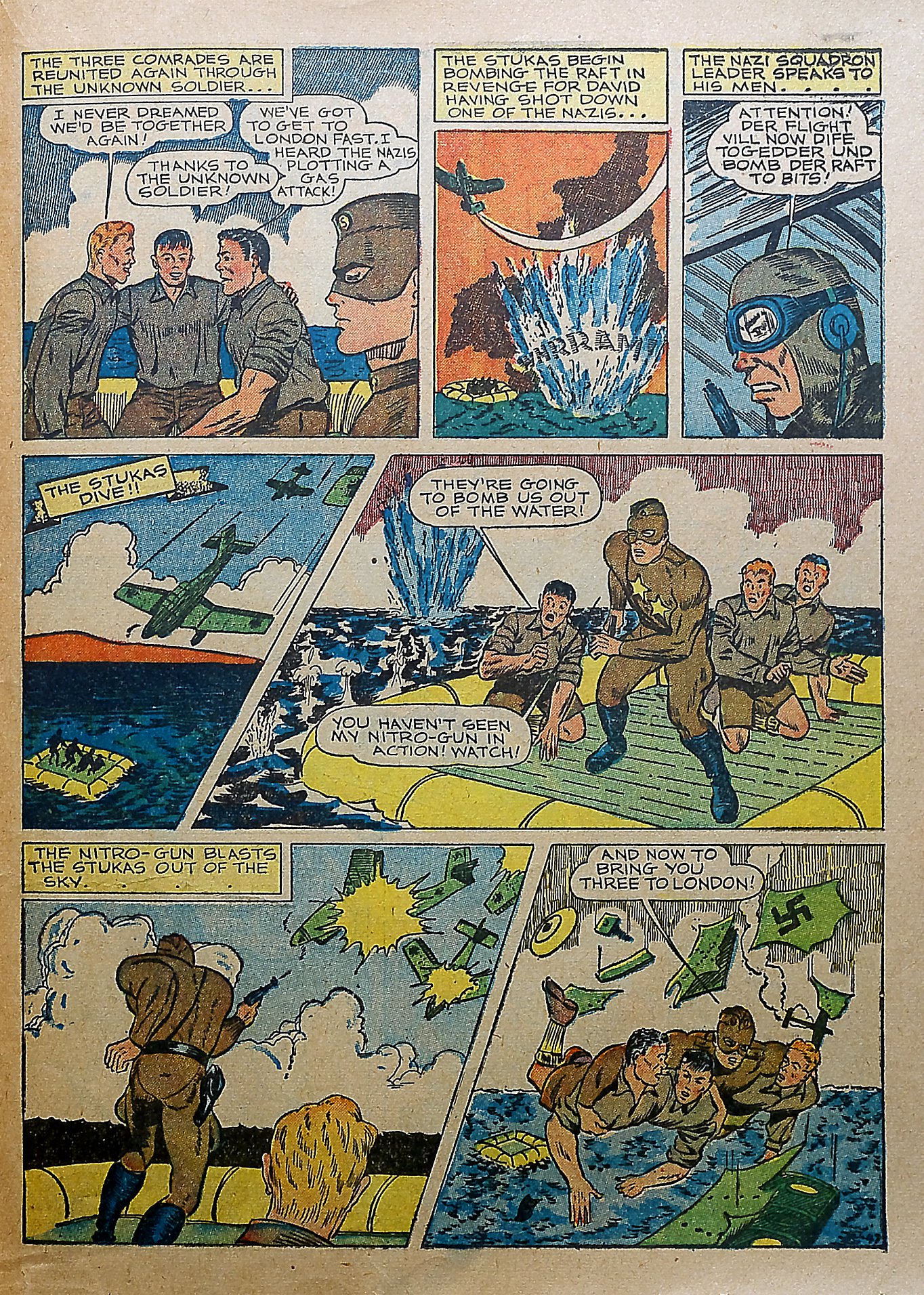 Read online Our Flag Comics comic -  Issue #5 - 44