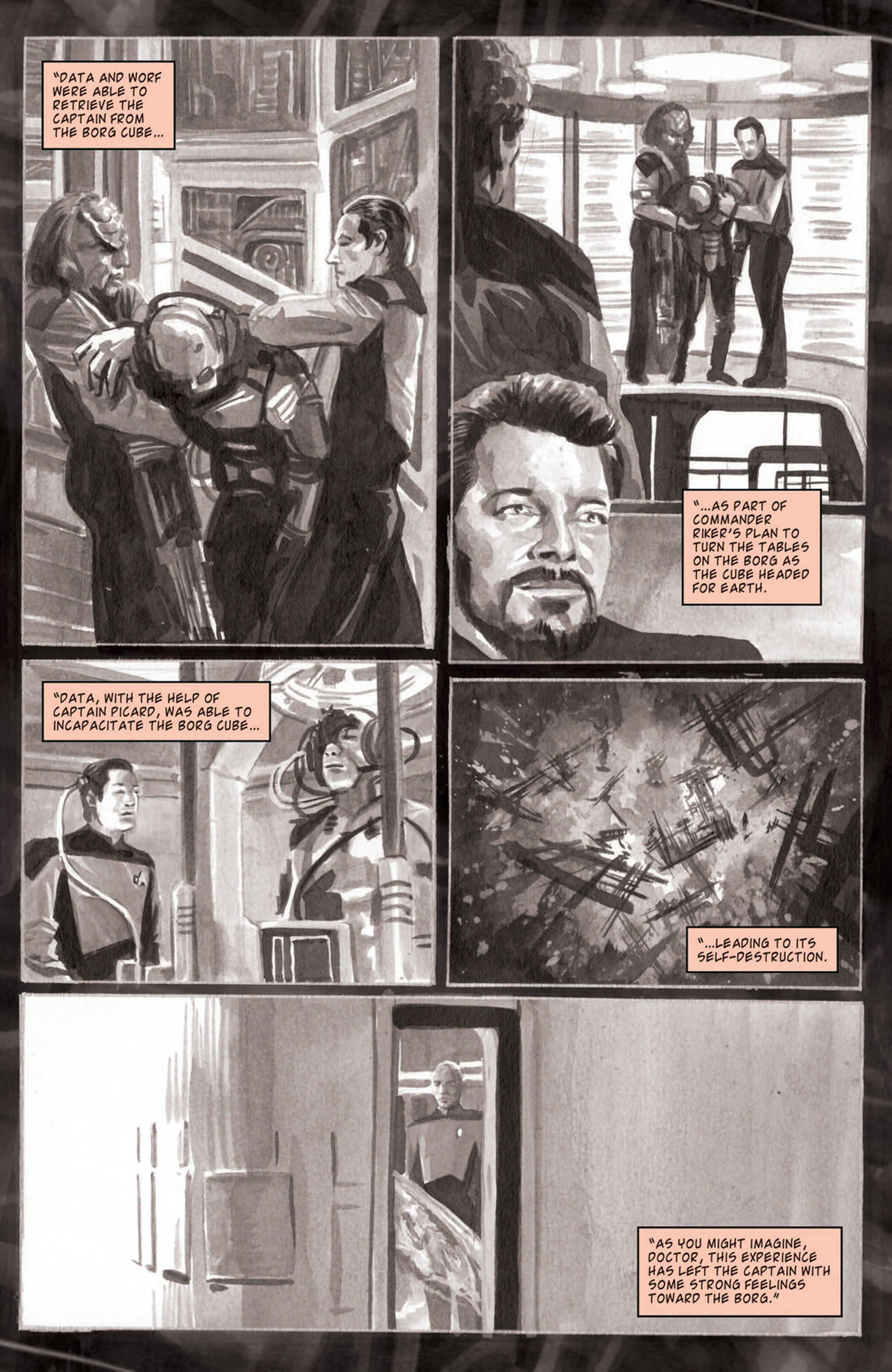 Read online Star Trek: The Next Generation/Doctor Who: Assimilation² comic -  Issue #5 - 9