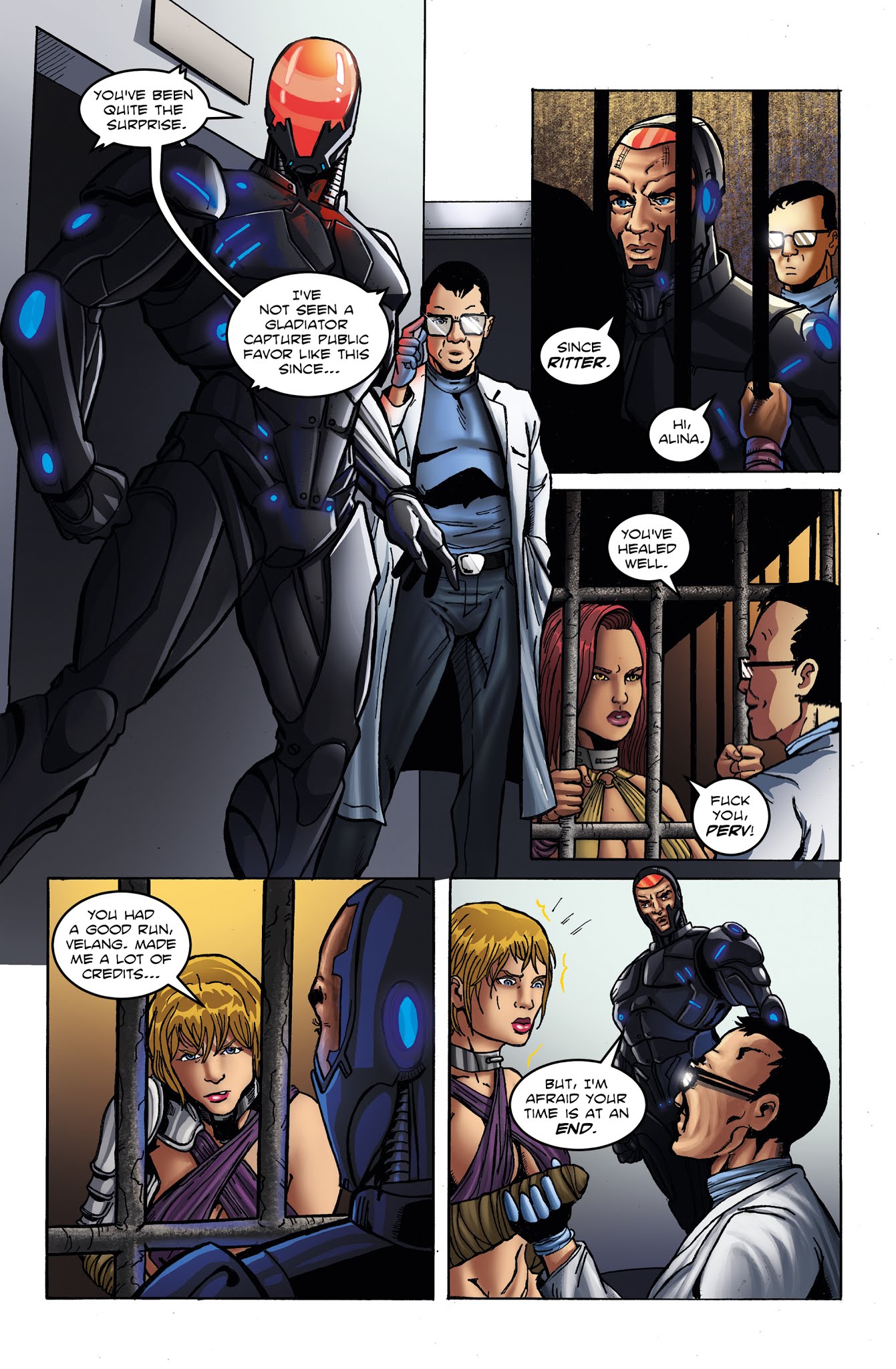 Read online Tether comic -  Issue #3 - 10