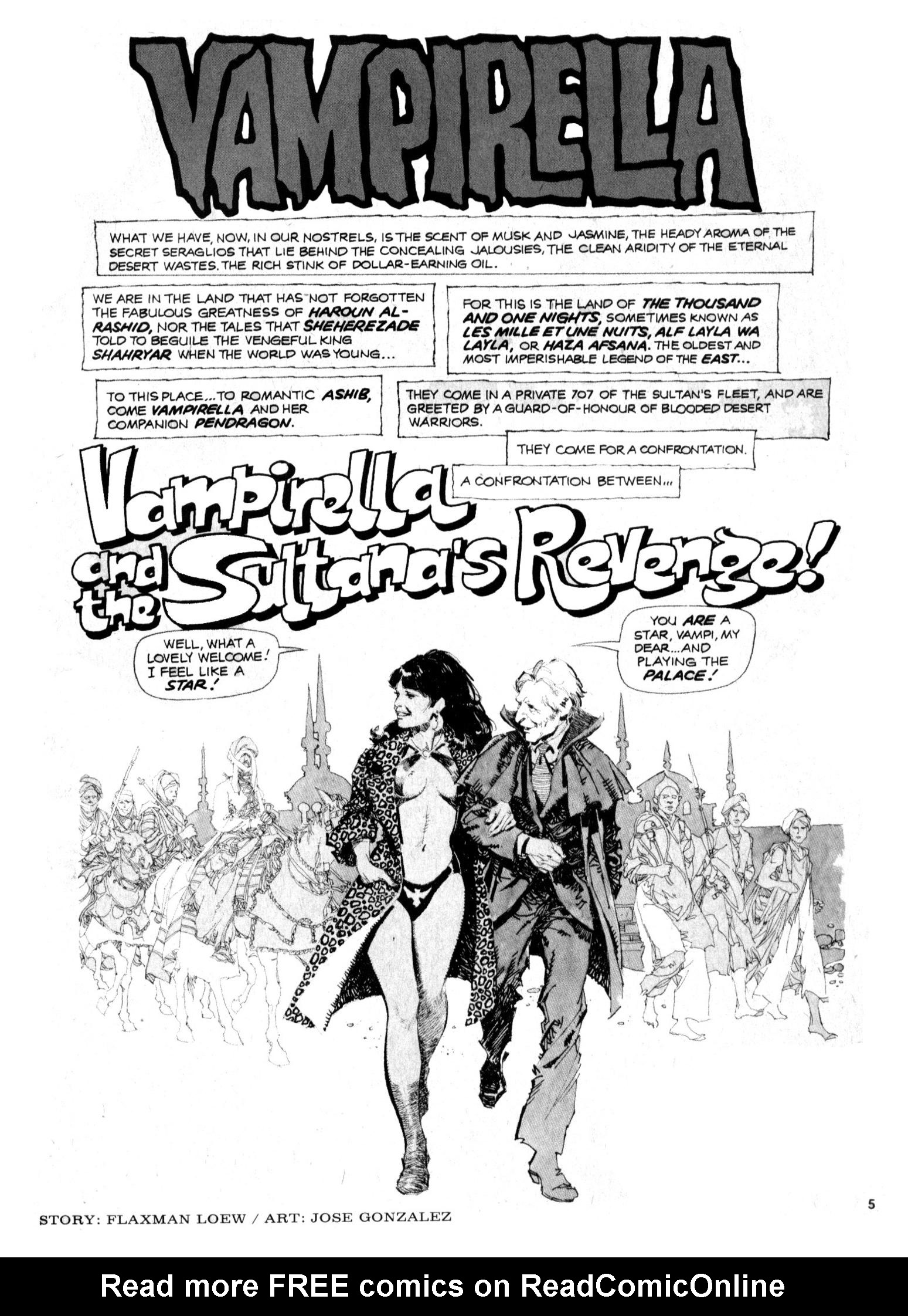 Read online Vampirella (1969) comic -  Issue #113 - 5
