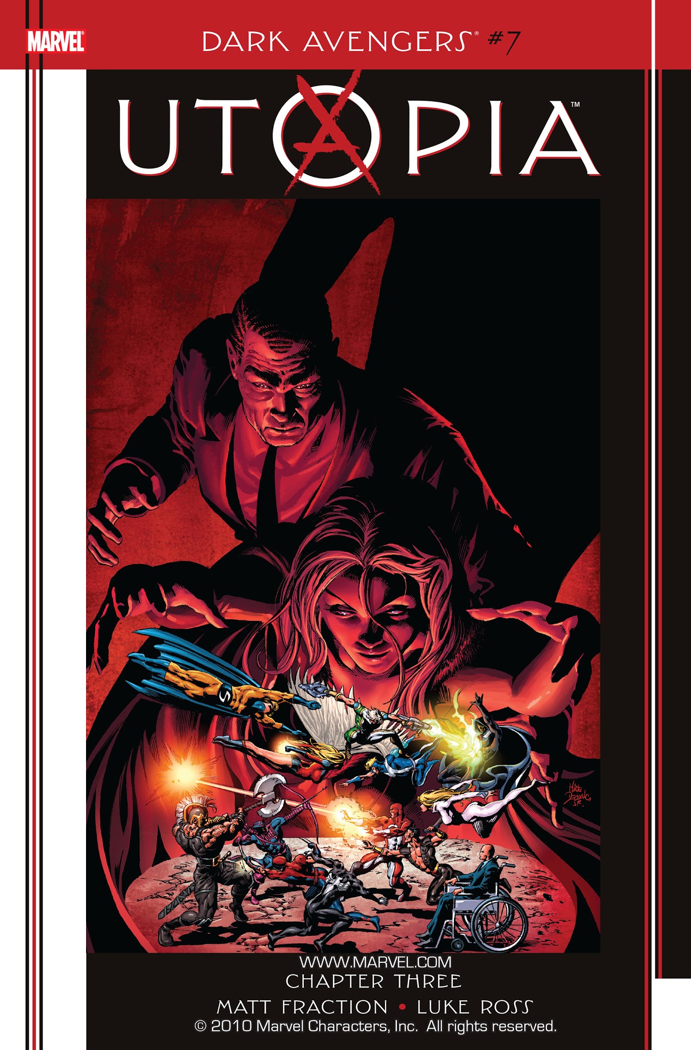 Read online Dark Avengers/Uncanny X-Men: Utopia comic -  Issue # TPB - 61