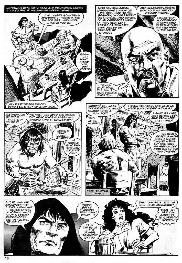 Read online The Savage Sword Of Conan comic -  Issue #43 - 16