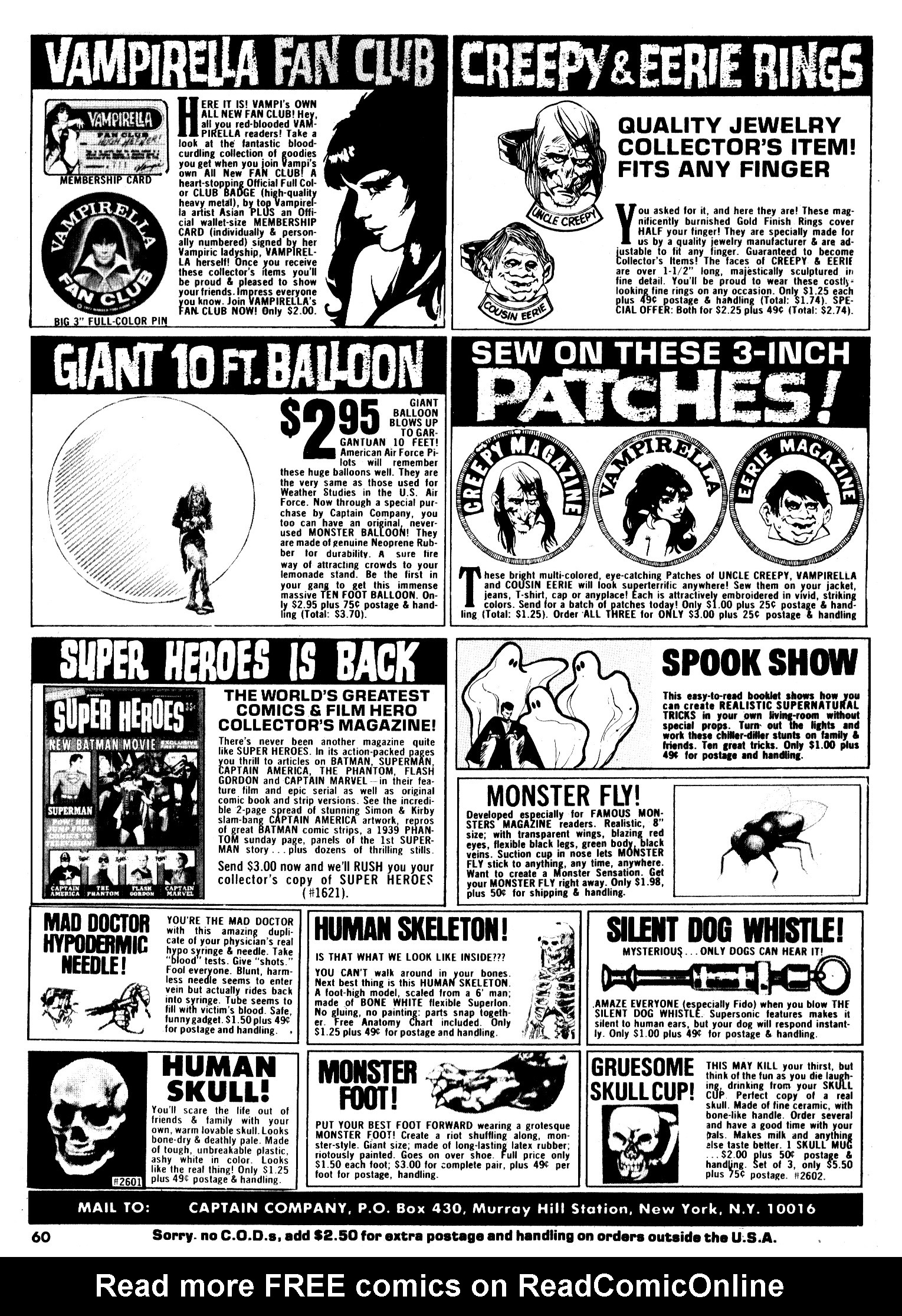 Read online Vampirella (1969) comic -  Issue #30 - 60