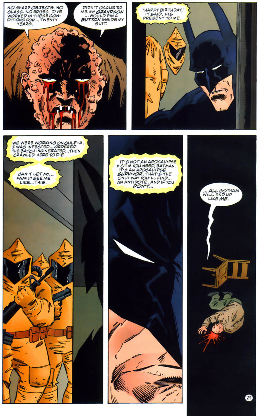Read online Batman: Contagion comic -  Issue #1 - 23