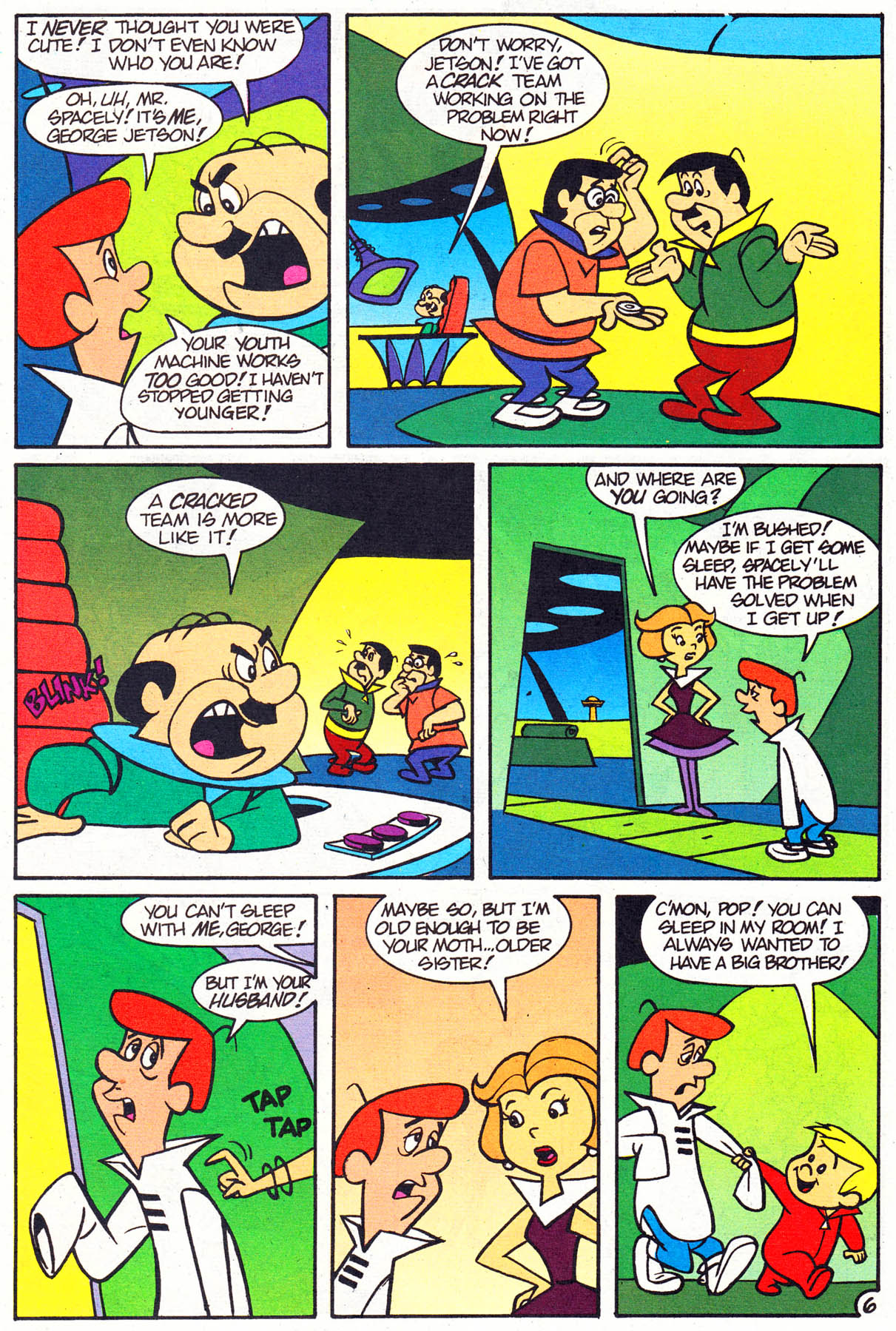 Read online The Jetsons comic -  Issue #7 - 8