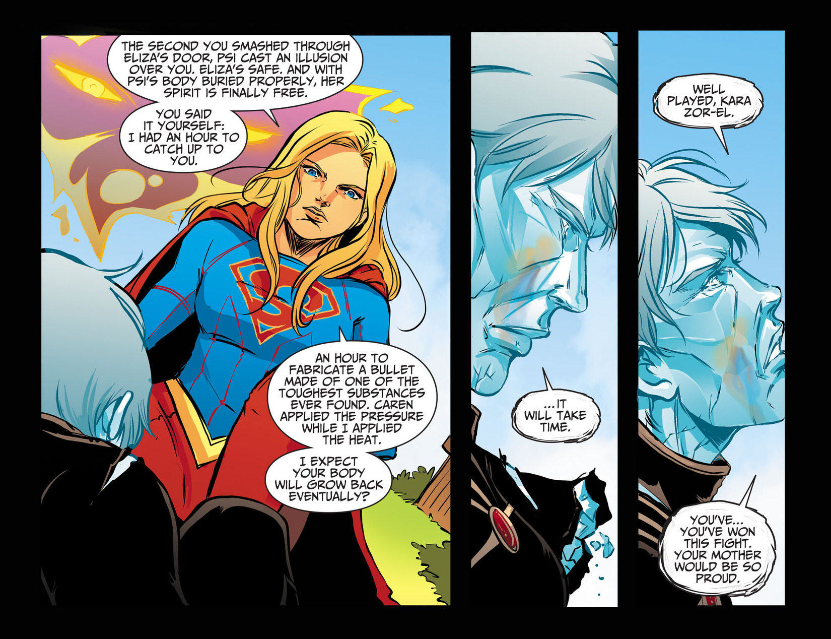 Read online Adventures of Supergirl comic -  Issue #13 - 16