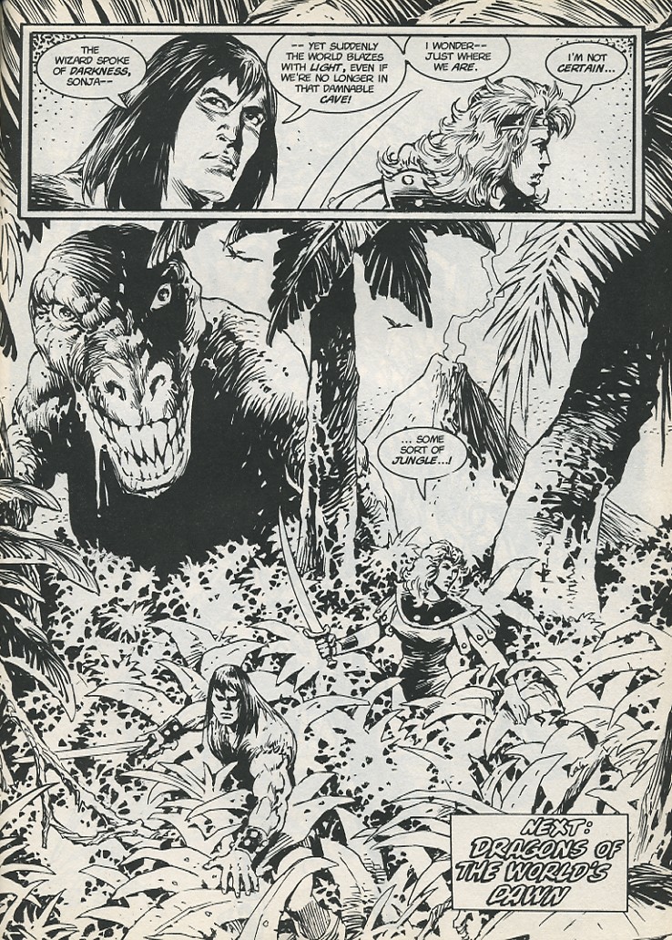 Read online The Savage Sword Of Conan comic -  Issue #223 - 57