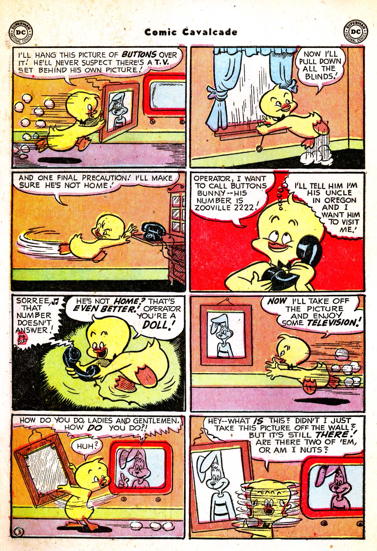 Read online Comic Cavalcade comic -  Issue #48 - 52