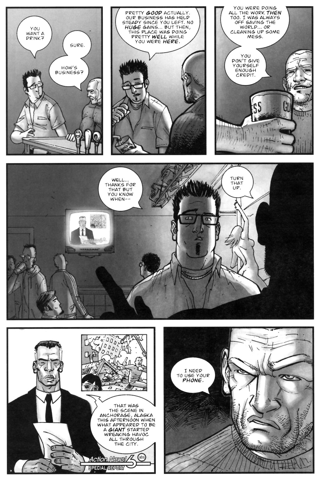 Read online Brit: Cold Death comic -  Issue # TPB - 32