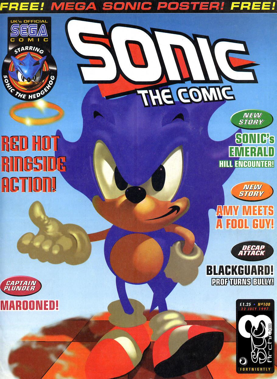 Read online Sonic the Comic comic -  Issue #108 - 1