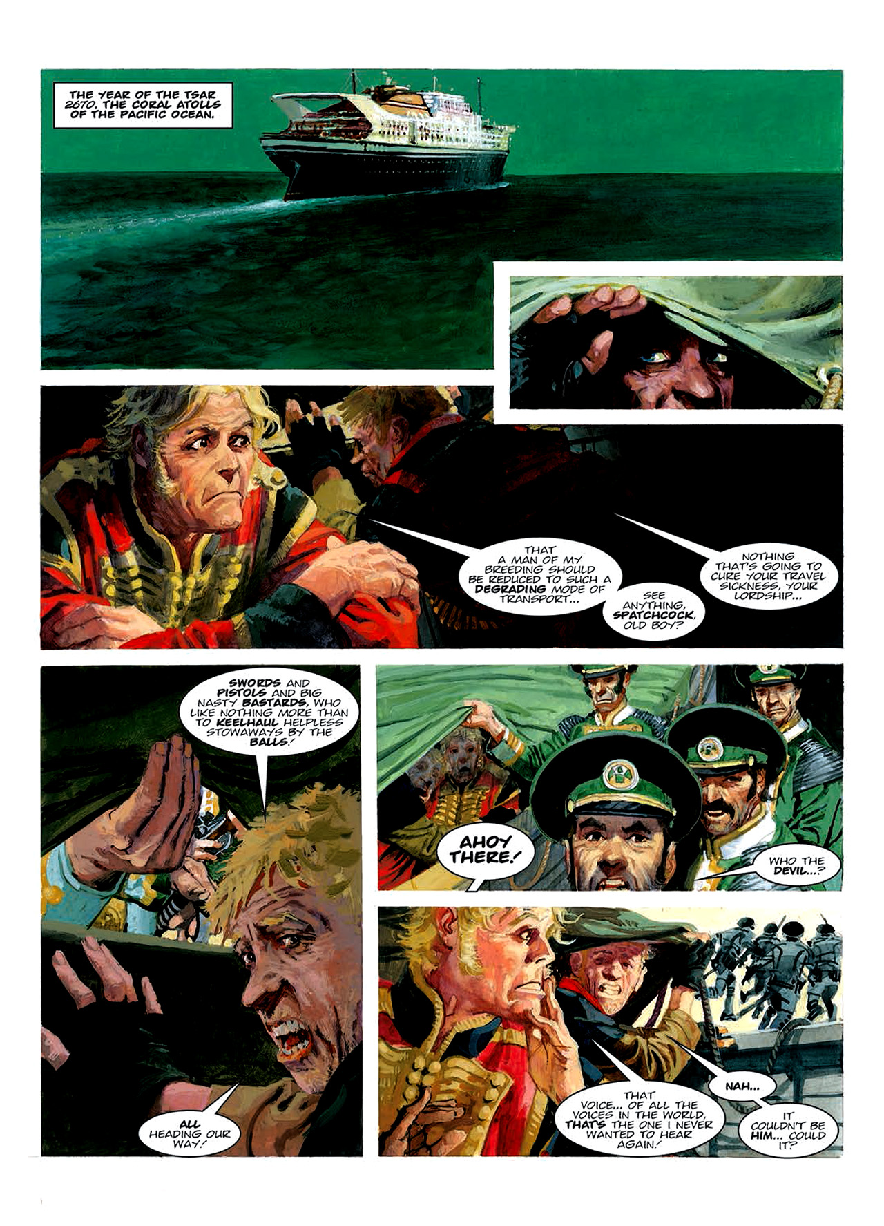 Read online Nikolai Dante comic -  Issue # TPB 6 - 134
