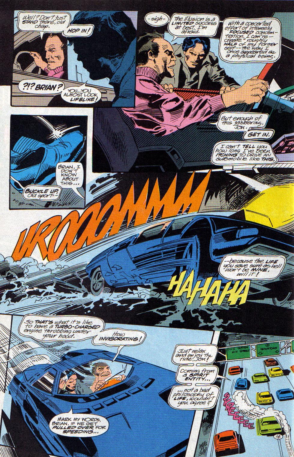 Read online Silverblade comic -  Issue #5 - 15
