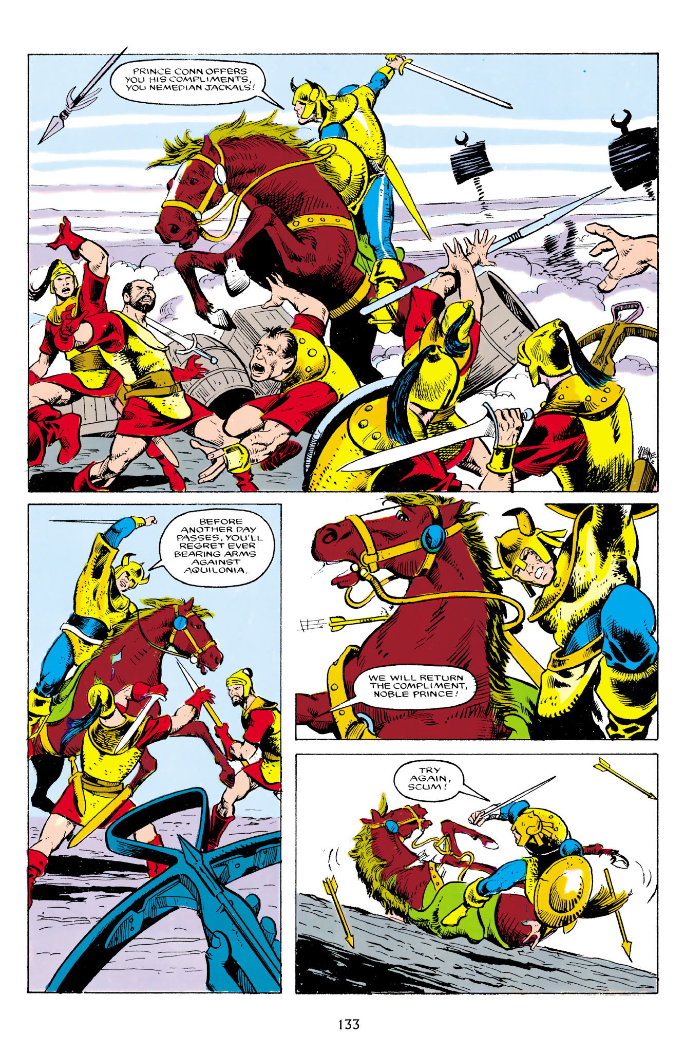 Read online The Chronicles of King Conan comic -  Issue # TPB 7 (Part 2) - 34