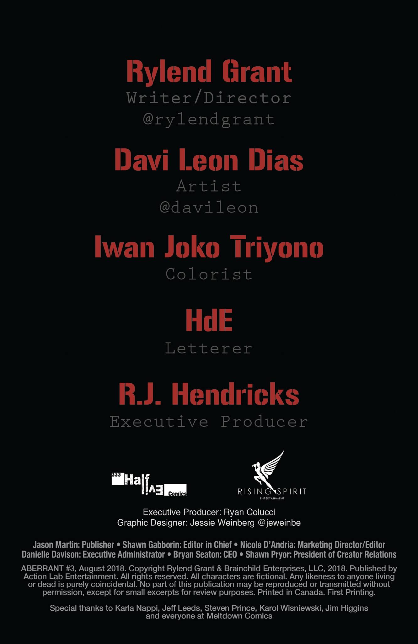 Read online Aberrant comic -  Issue #3 - 3