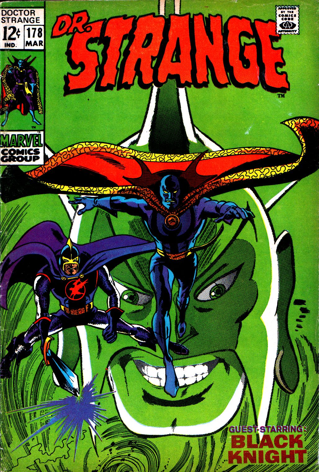 Read online Marvel Masterworks: Doctor Strange comic -  Issue # TPB 3 - 192