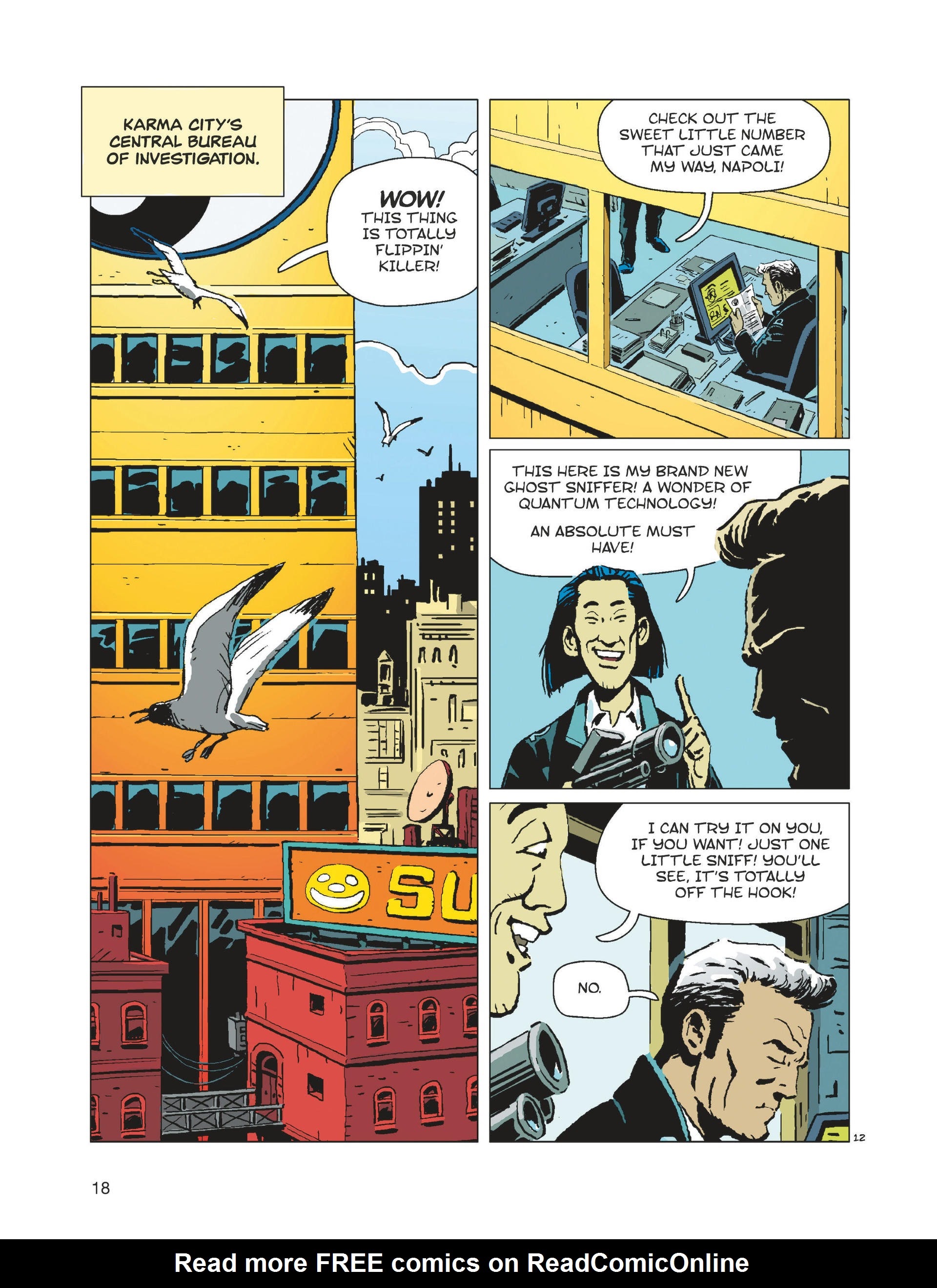 Read online Karma City comic -  Issue #1 - 18