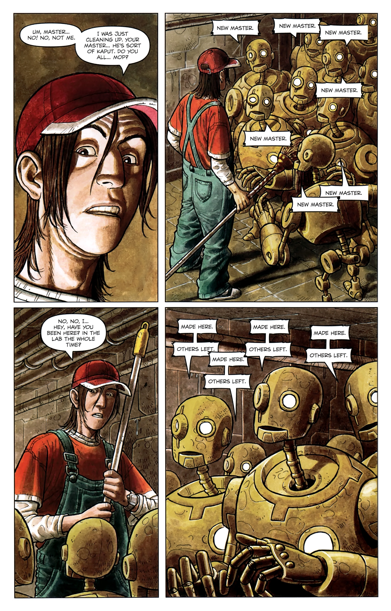 Read online Zombies vs. Robots Aventure comic -  Issue #1 - 14
