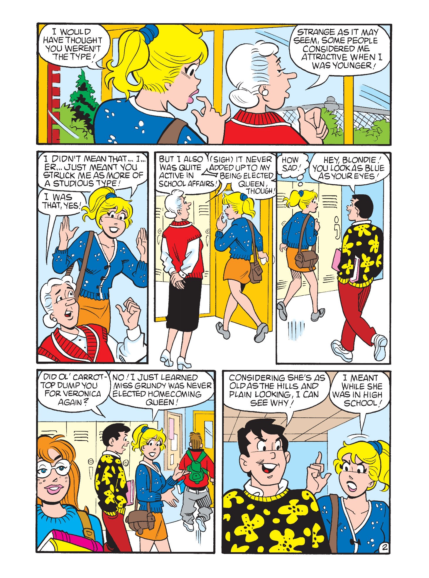 Read online Betty & Veronica Friends Double Digest comic -  Issue #229 - 139