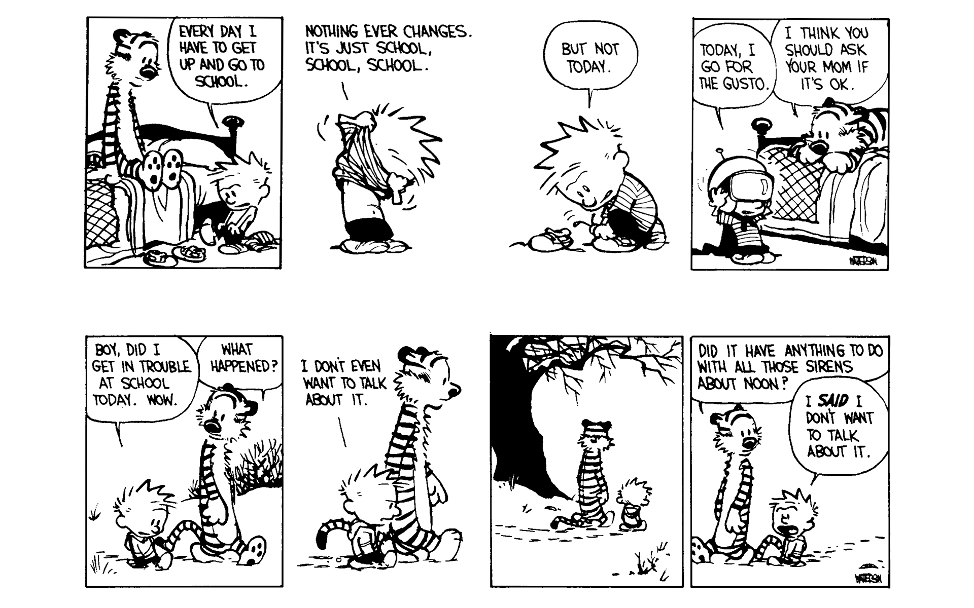 Read online Calvin and Hobbes comic -  Issue #5 - 23