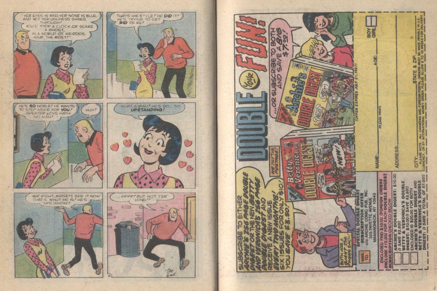 Read online Archie...Archie Andrews, Where Are You? Digest Magazine comic -  Issue #50 - 25