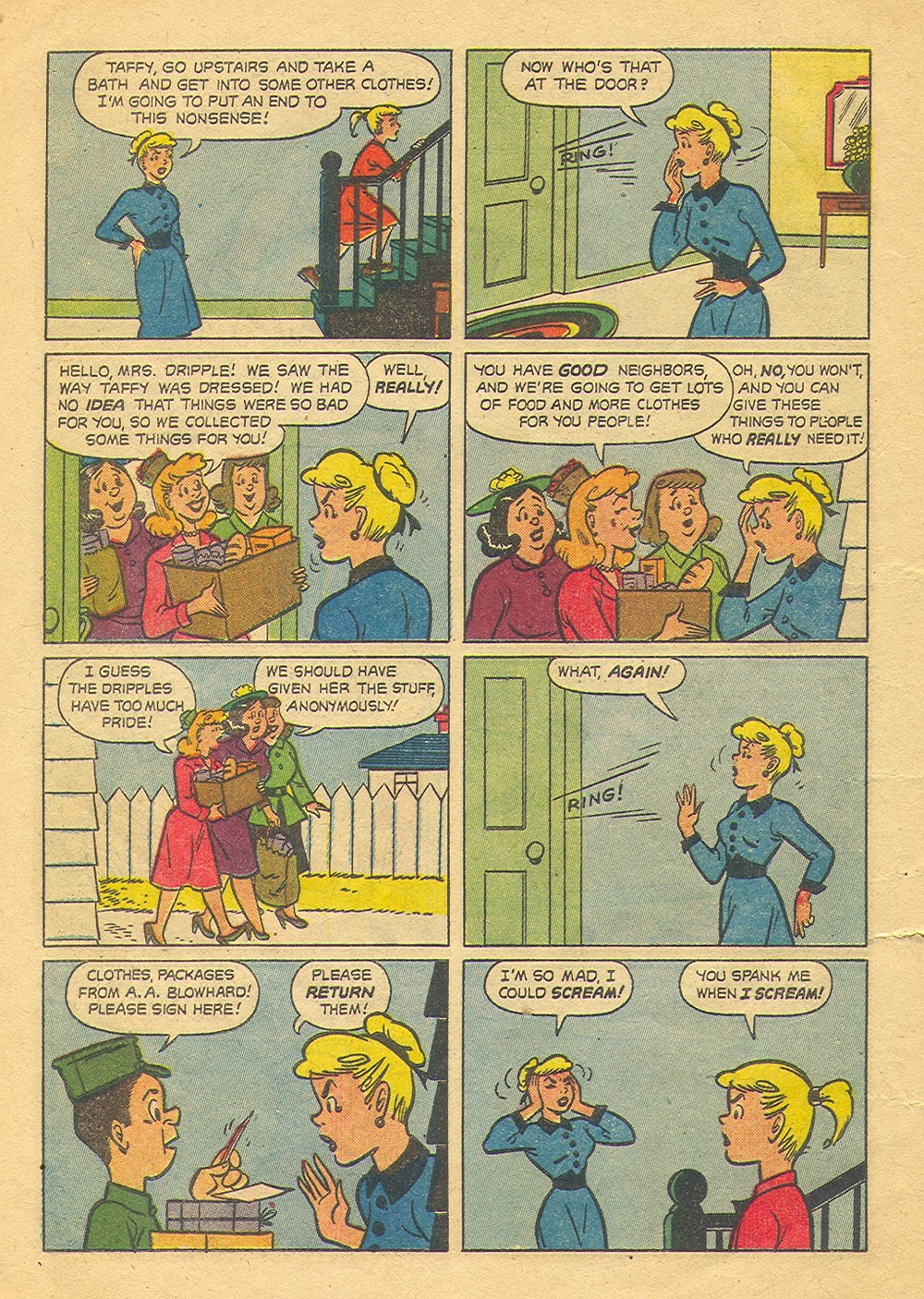 Read online Four Color Comics comic -  Issue #718 - 8